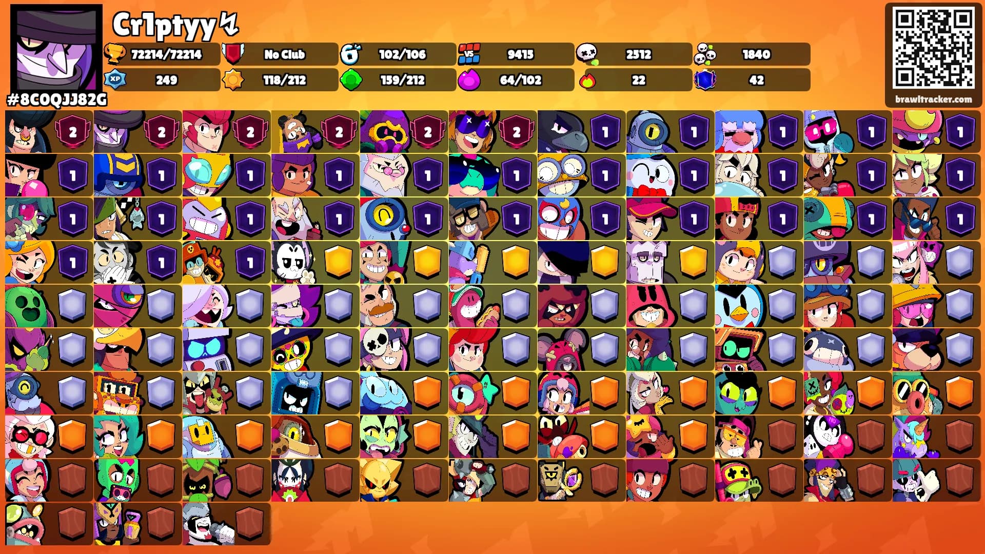Cr1ptyy↯'s Ranks