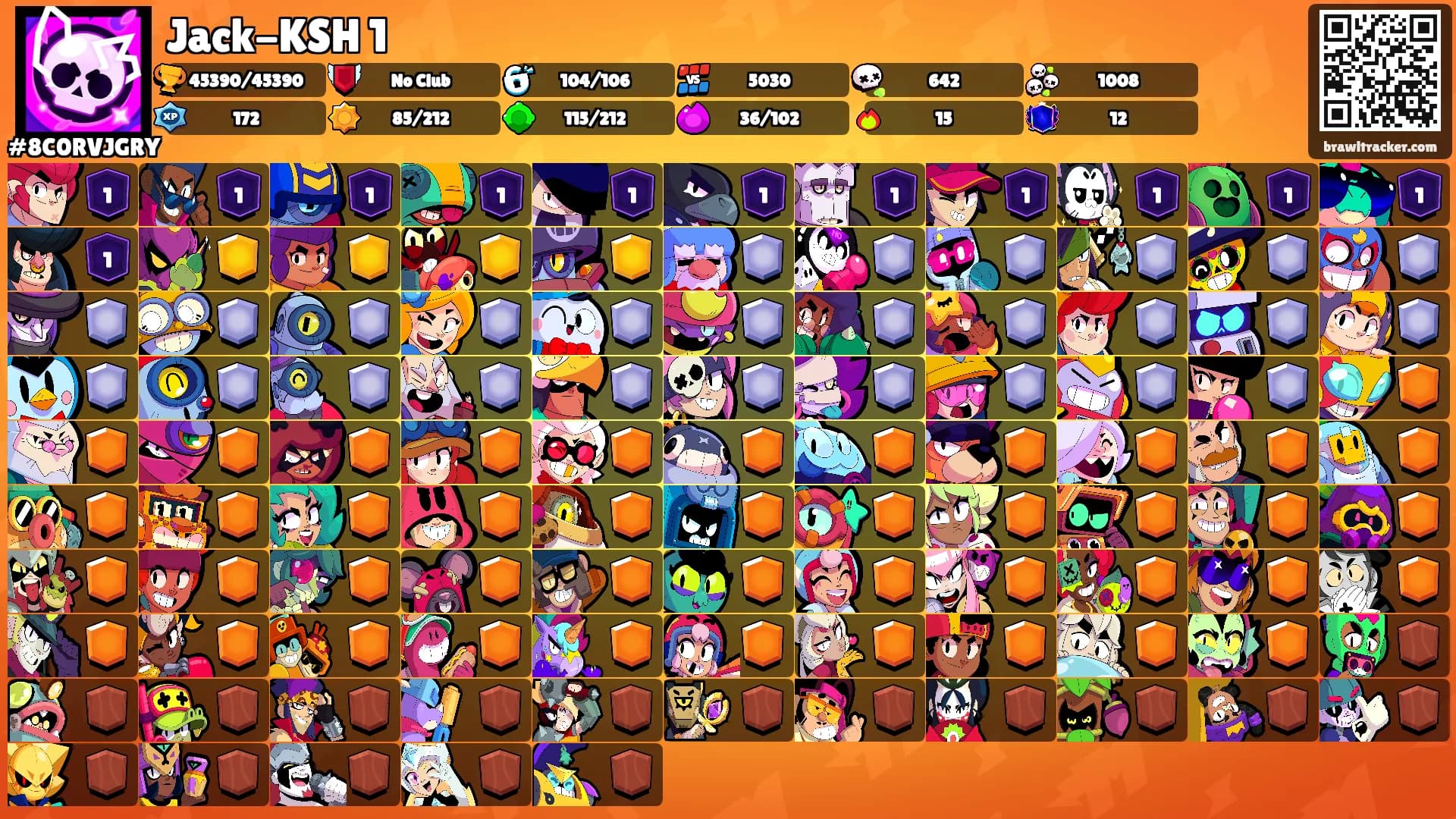 Jack-KSH 1's Ranks