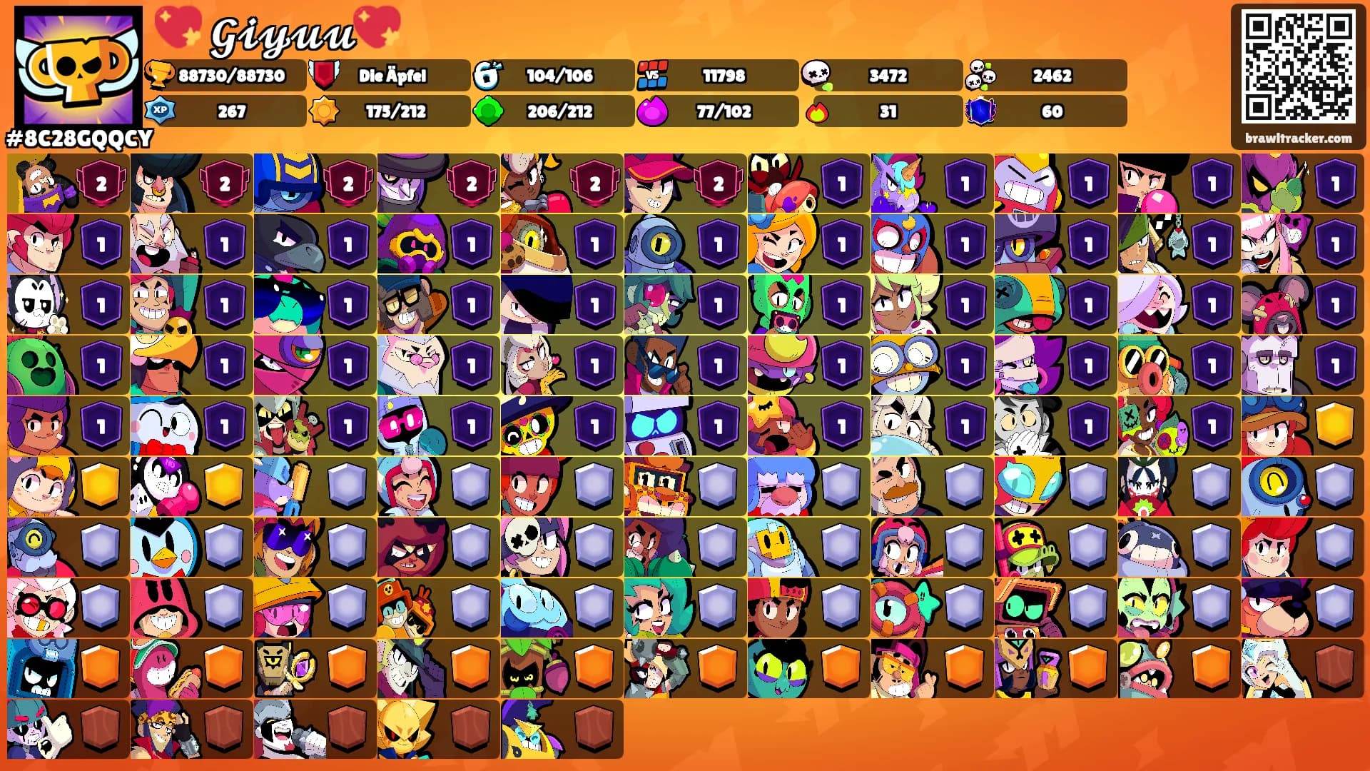 💖 𝓖𝓲𝔂𝓾𝓾💖's Ranks