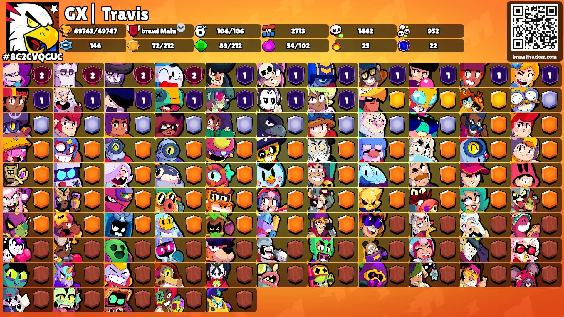 GX| Travis's Ranks