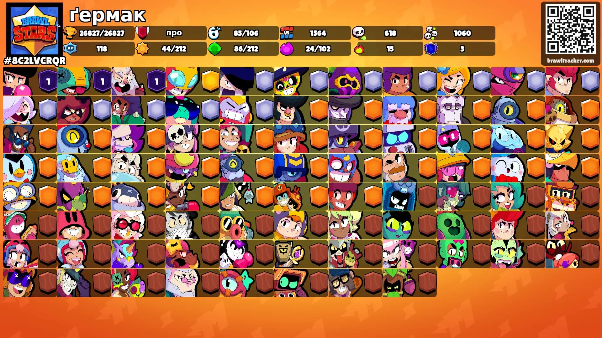 ґермак's Ranks