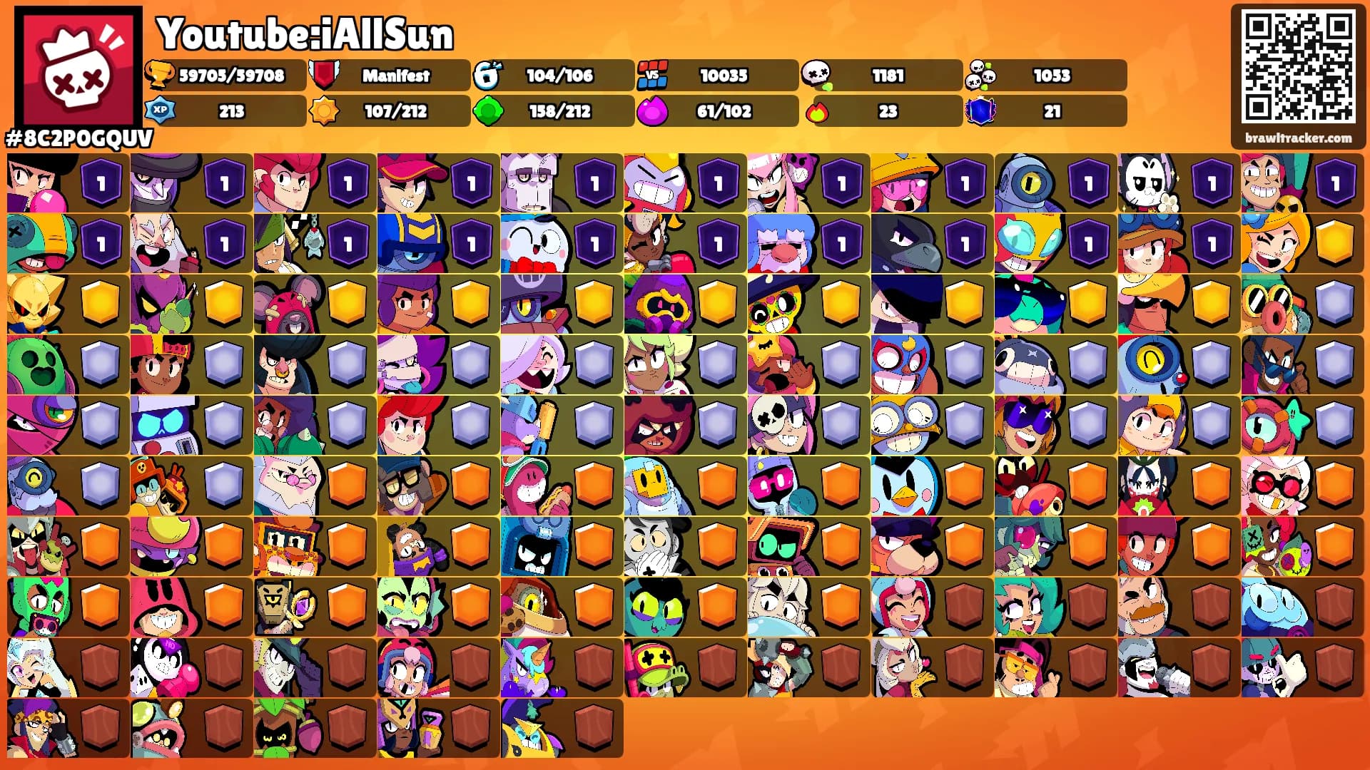 Youtube:iAllSun's Ranks