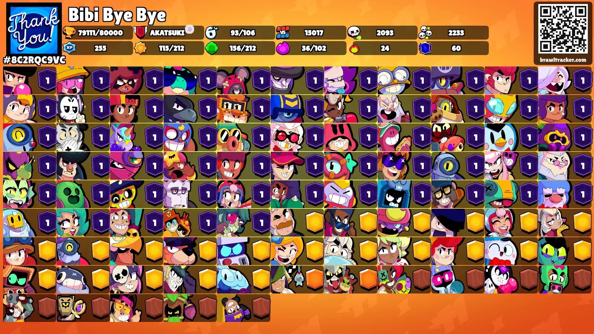 Bibi Bye Bye's Ranks