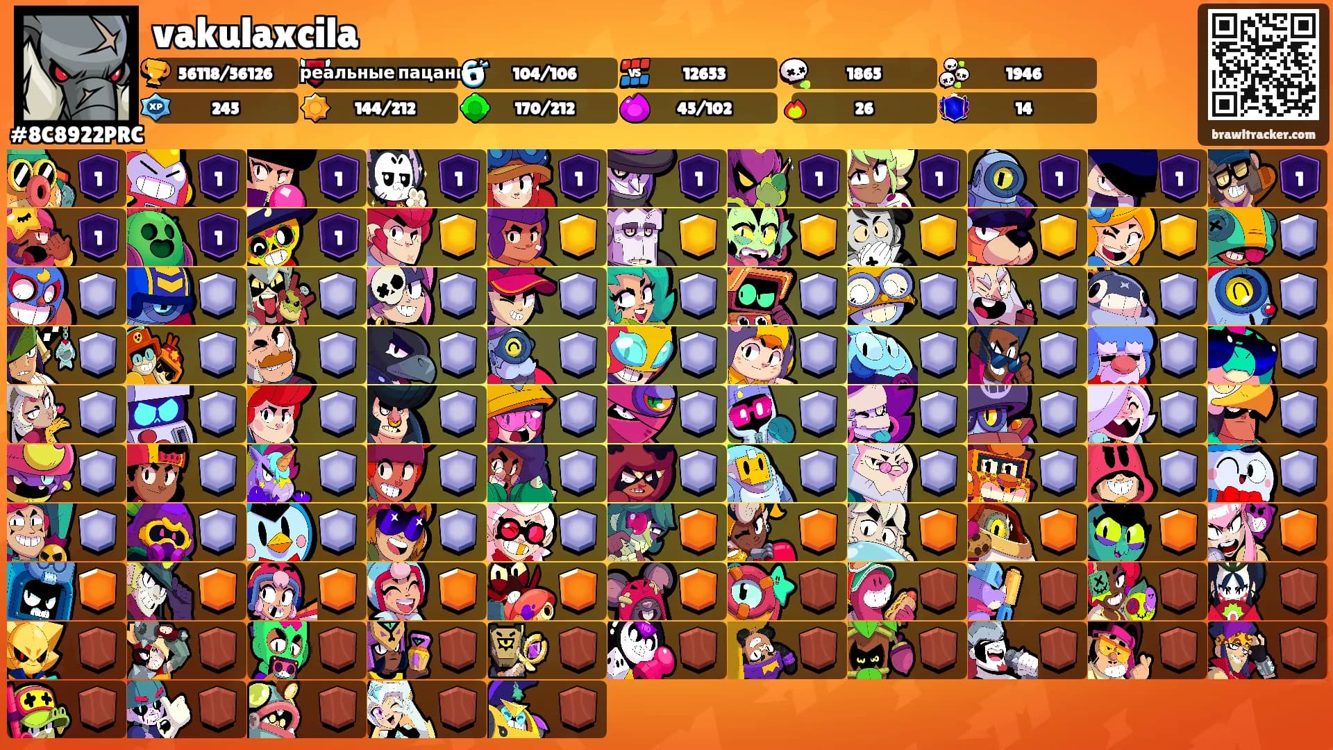 vakulaxcila's Ranks