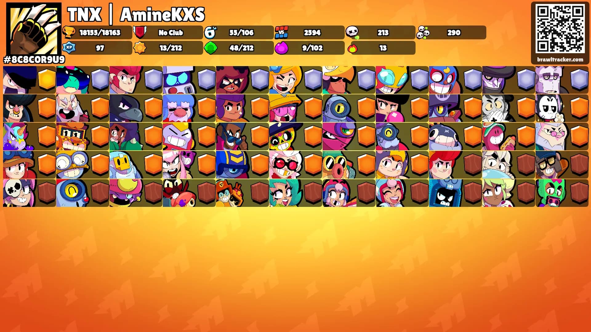 TNX | AmineKXS's Ranks