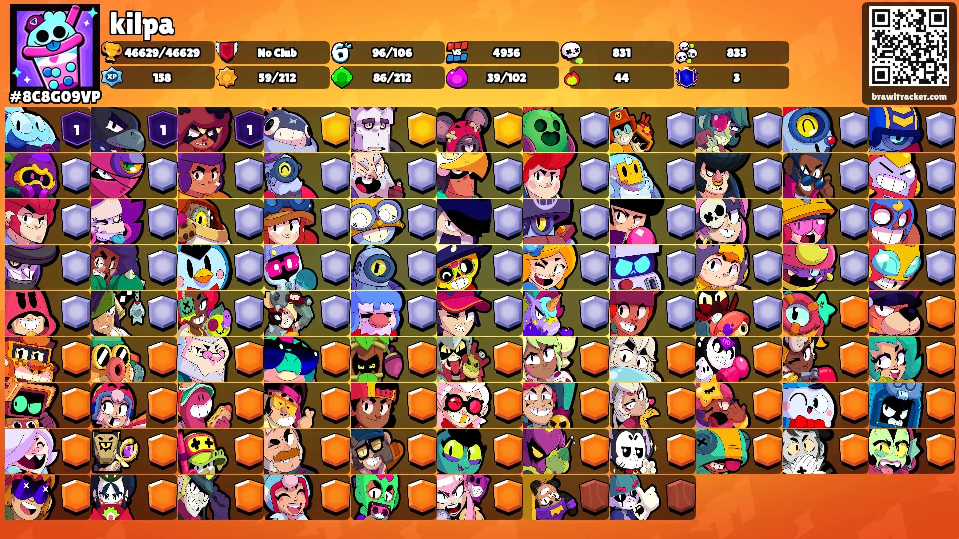 kilpa's Ranks