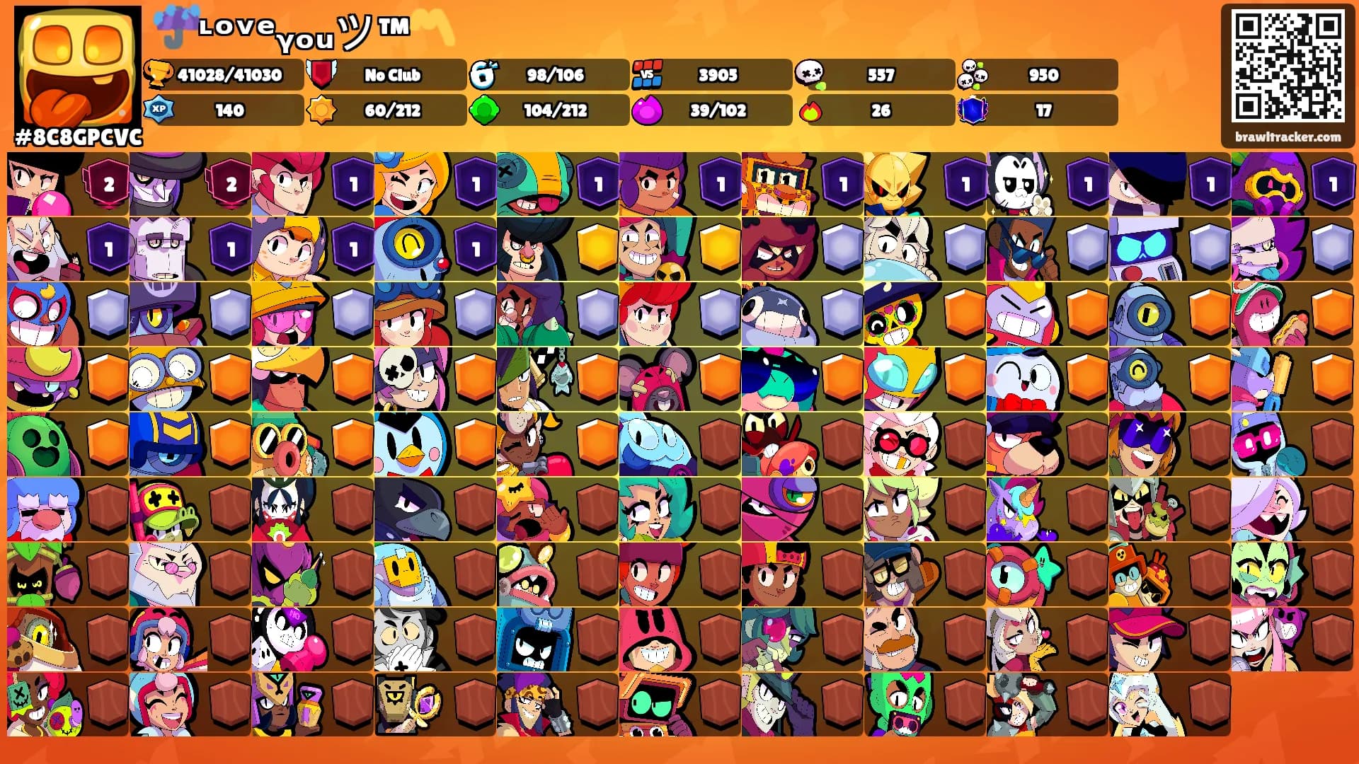 ☔️ᶫᵒᵛᵉᵧₒᵤツ™〽️'s Ranks