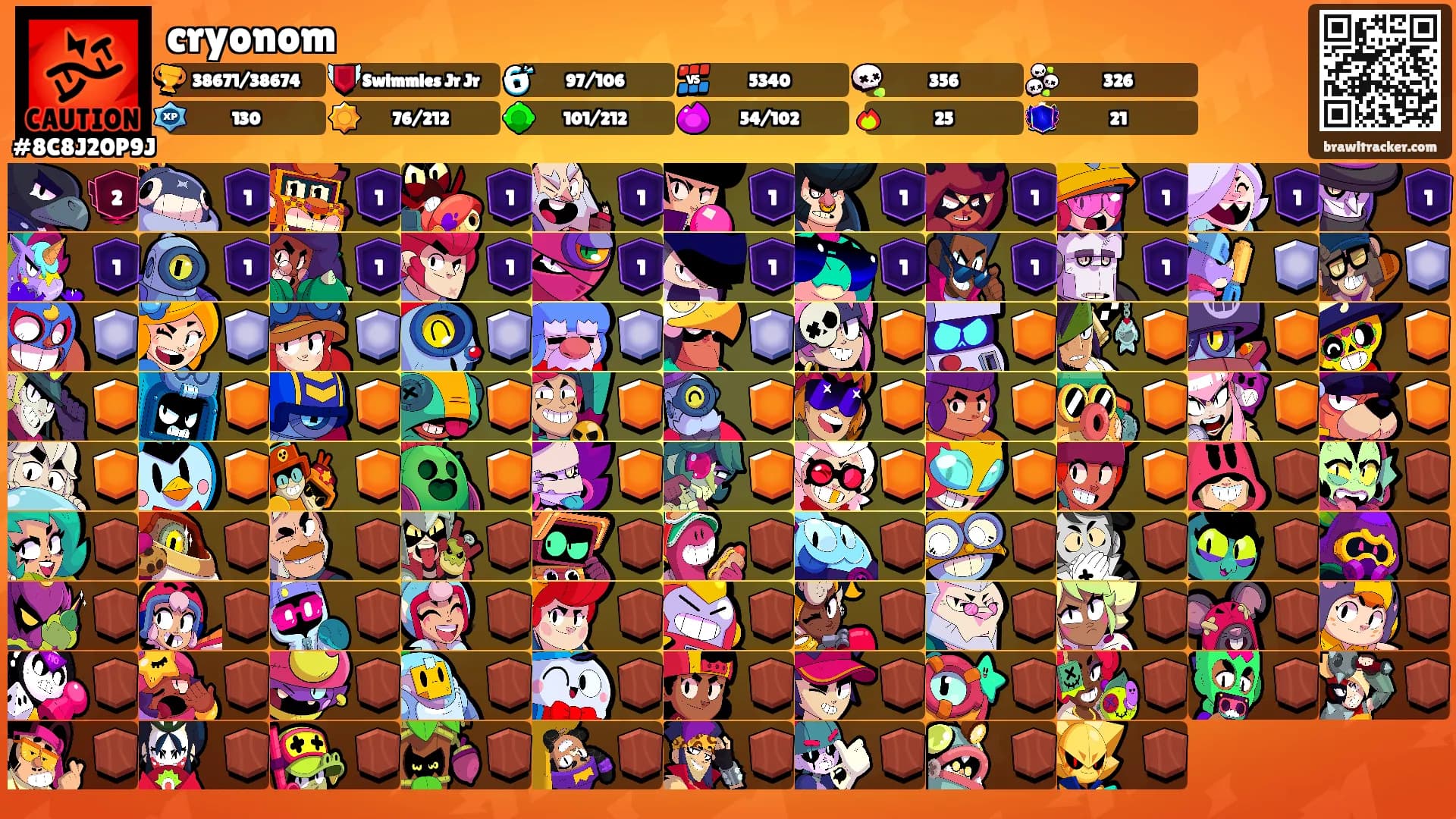 cryonom's Ranks