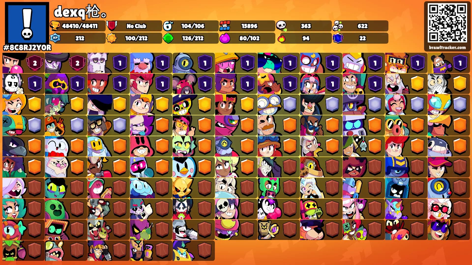 dexq枪。's Ranks