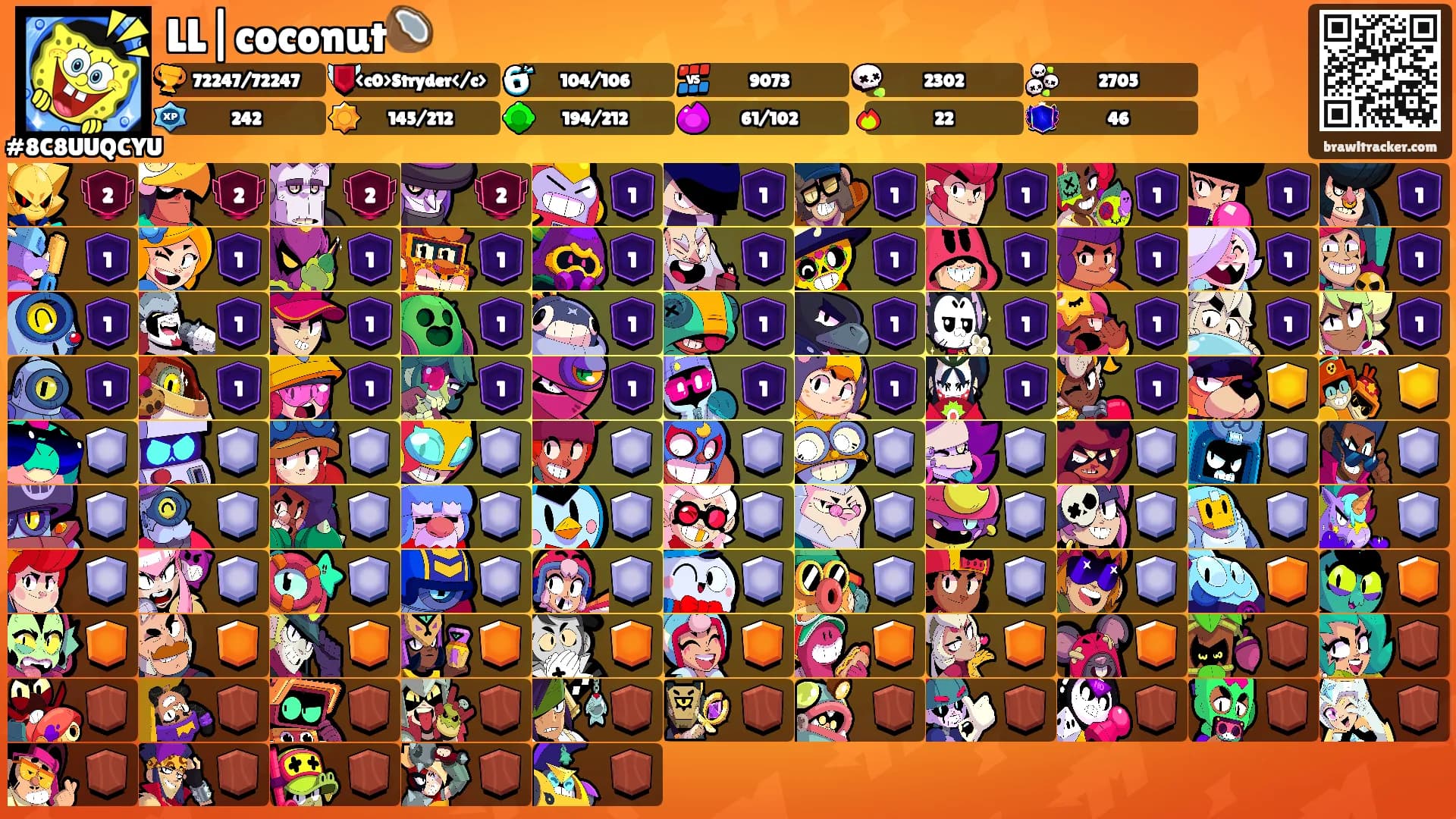 LL|coconut🥥's Ranks