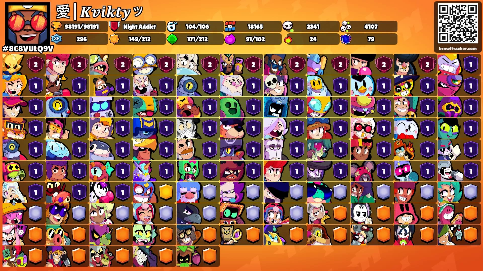 愛|𝑲𝒗𝒊𝒌𝒕𝒚ッ's Ranks
