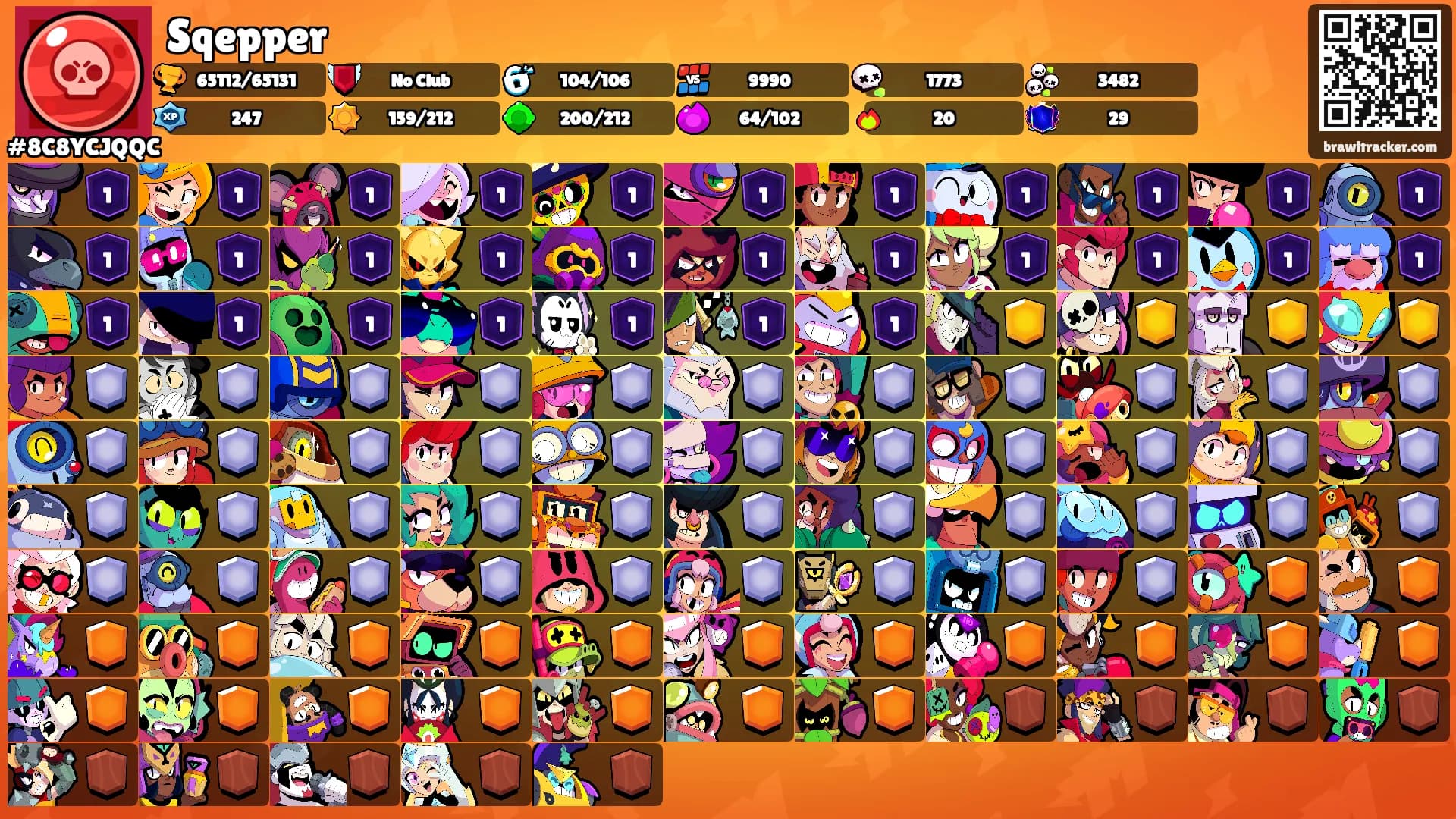 Sqepper's Ranks