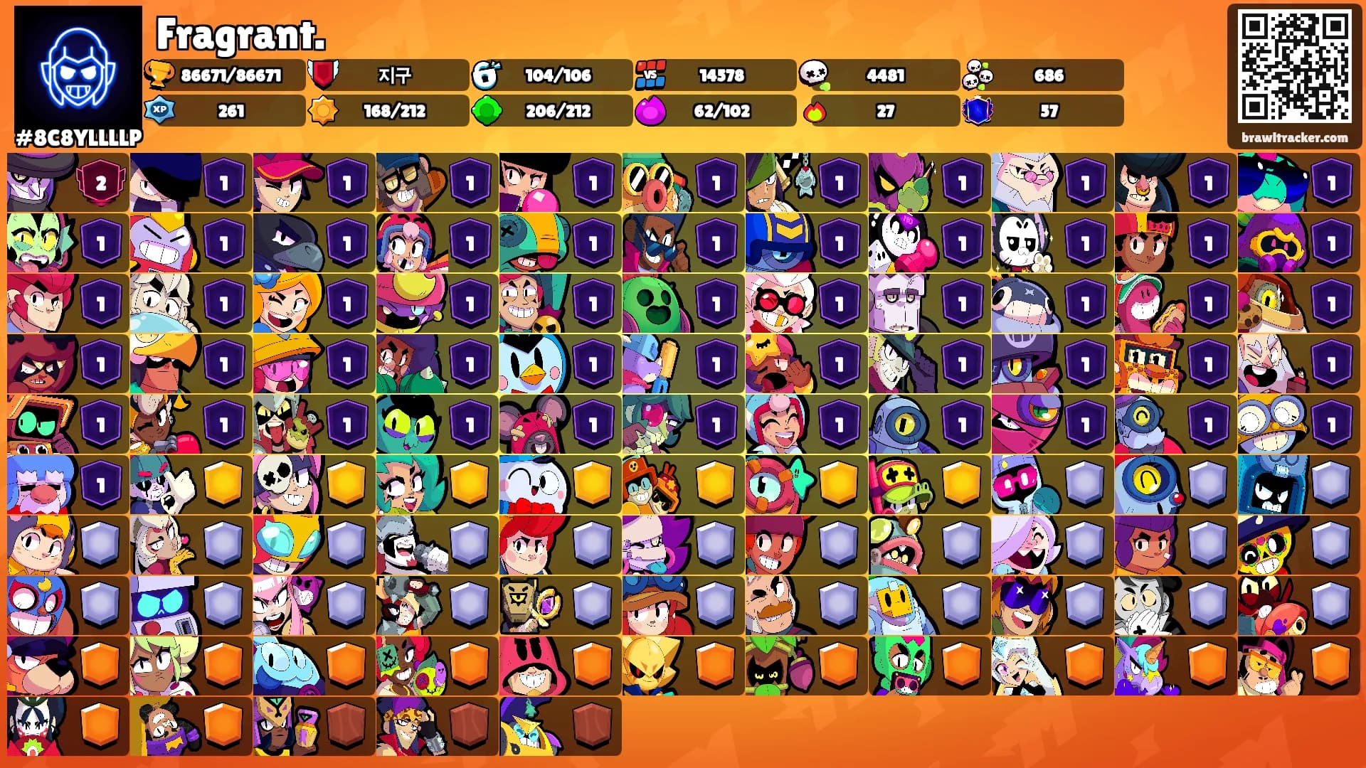 Fragrant.'s Ranks