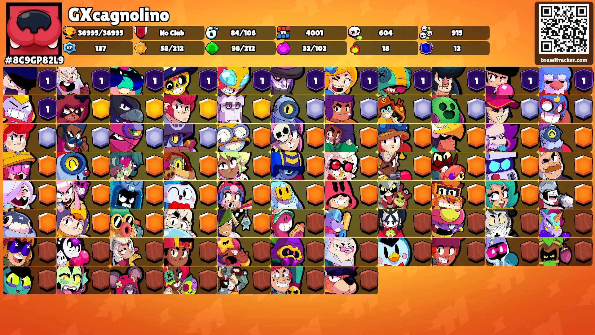 GXcagnolino's Ranks