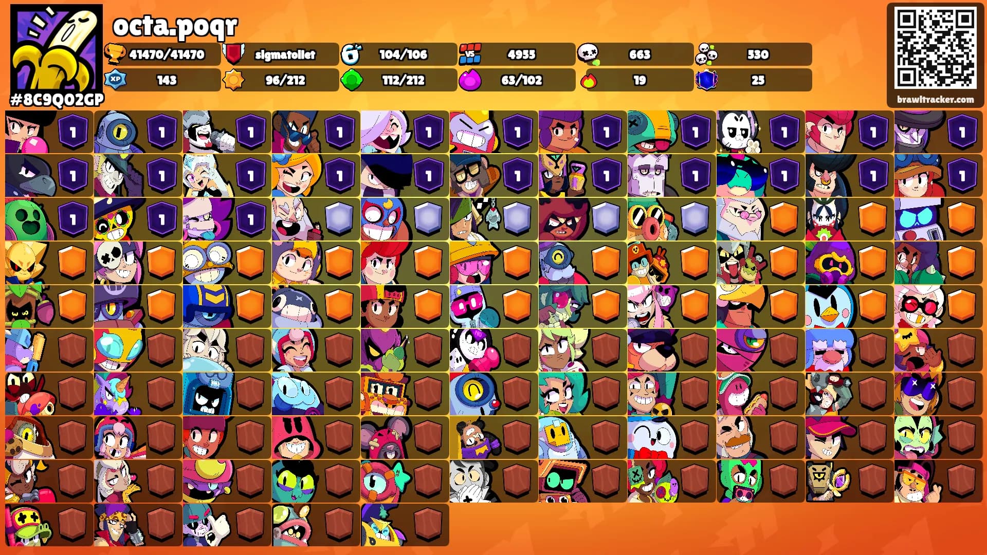 octa.poqr's Ranks