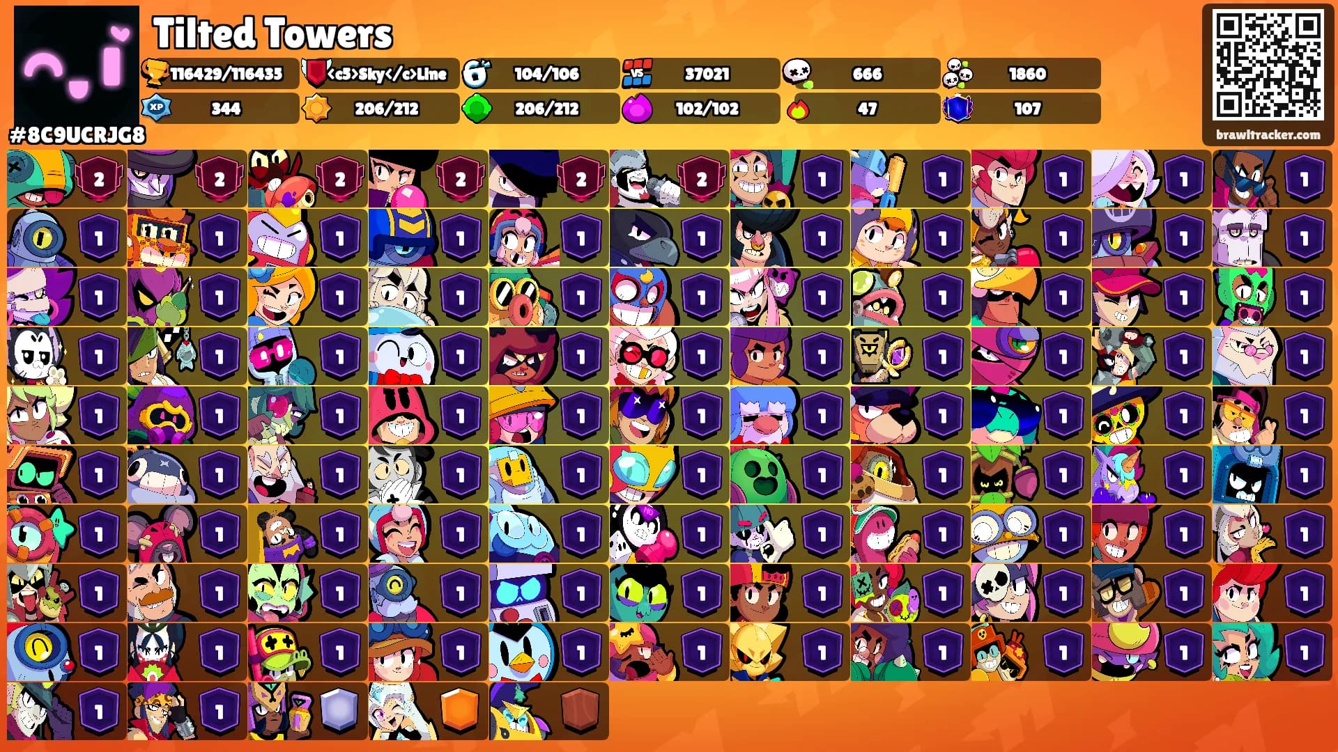 Tilted Towers's Ranks