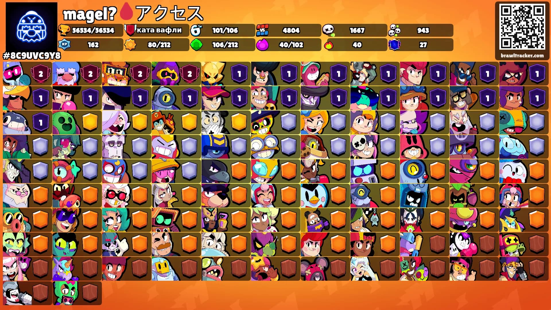 magel?🩸アクセス's Ranks