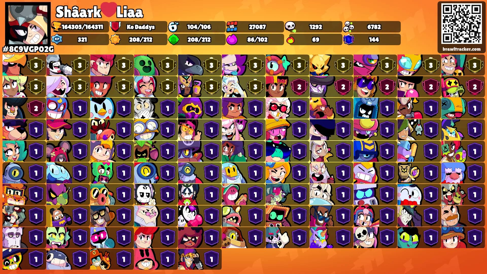 Shâark❤️Liaa's Ranks