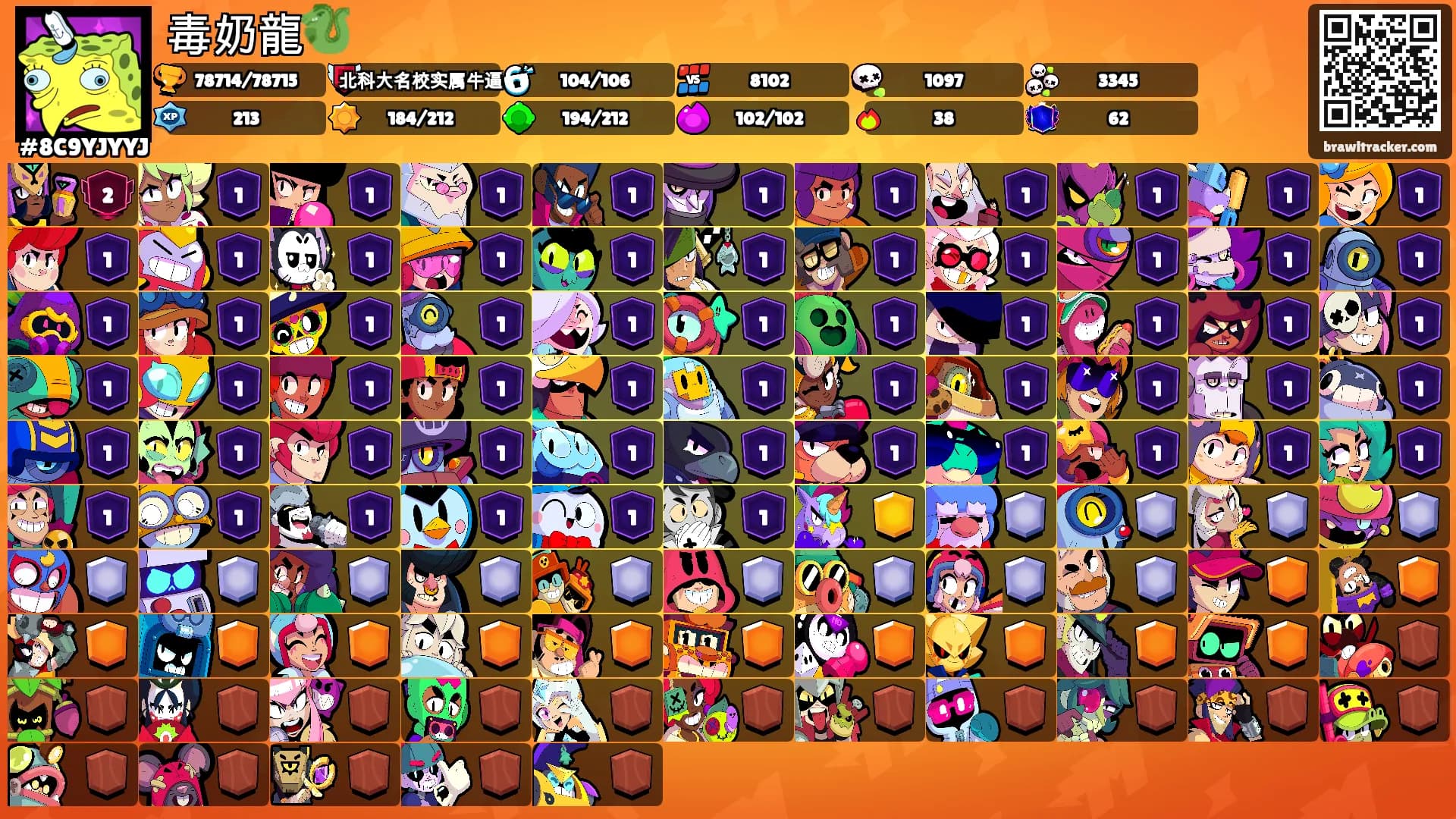 毒奶龍🐉's Ranks
