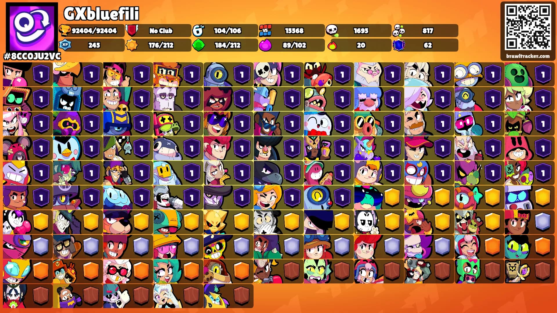 GXbluefili's Ranks