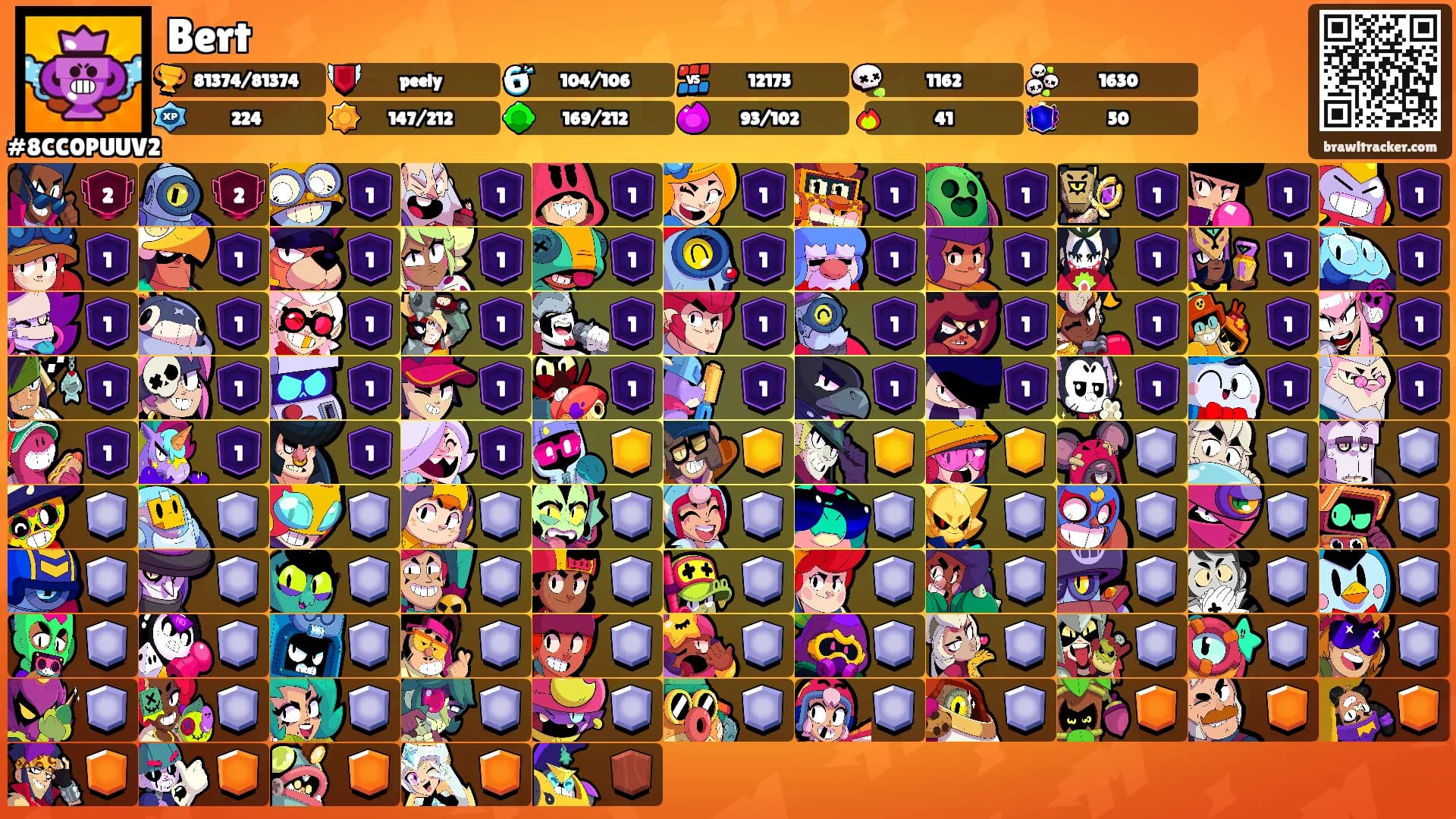 Bert's Ranks