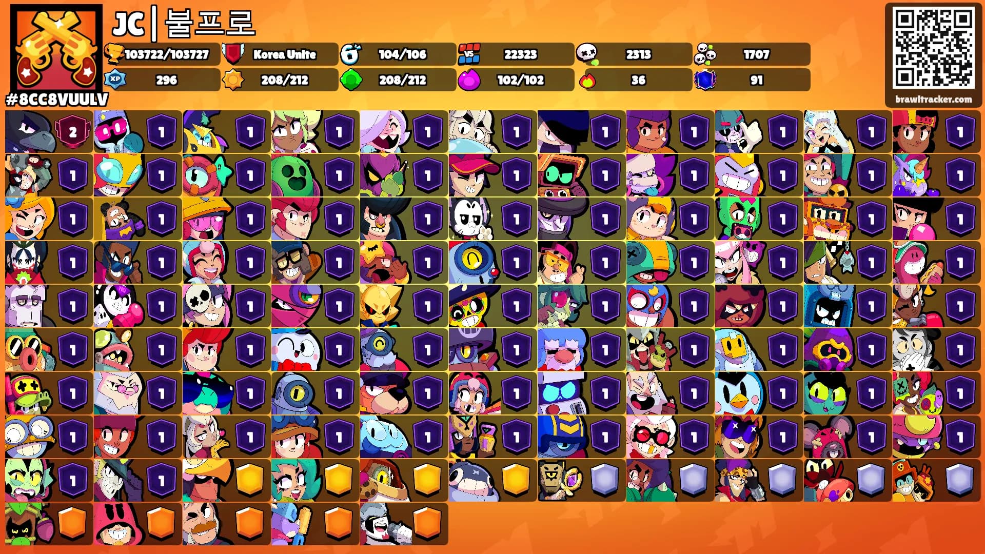 JC|불프로's Ranks