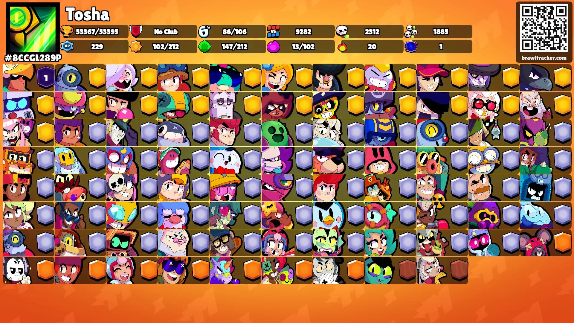 Tosha's Ranks