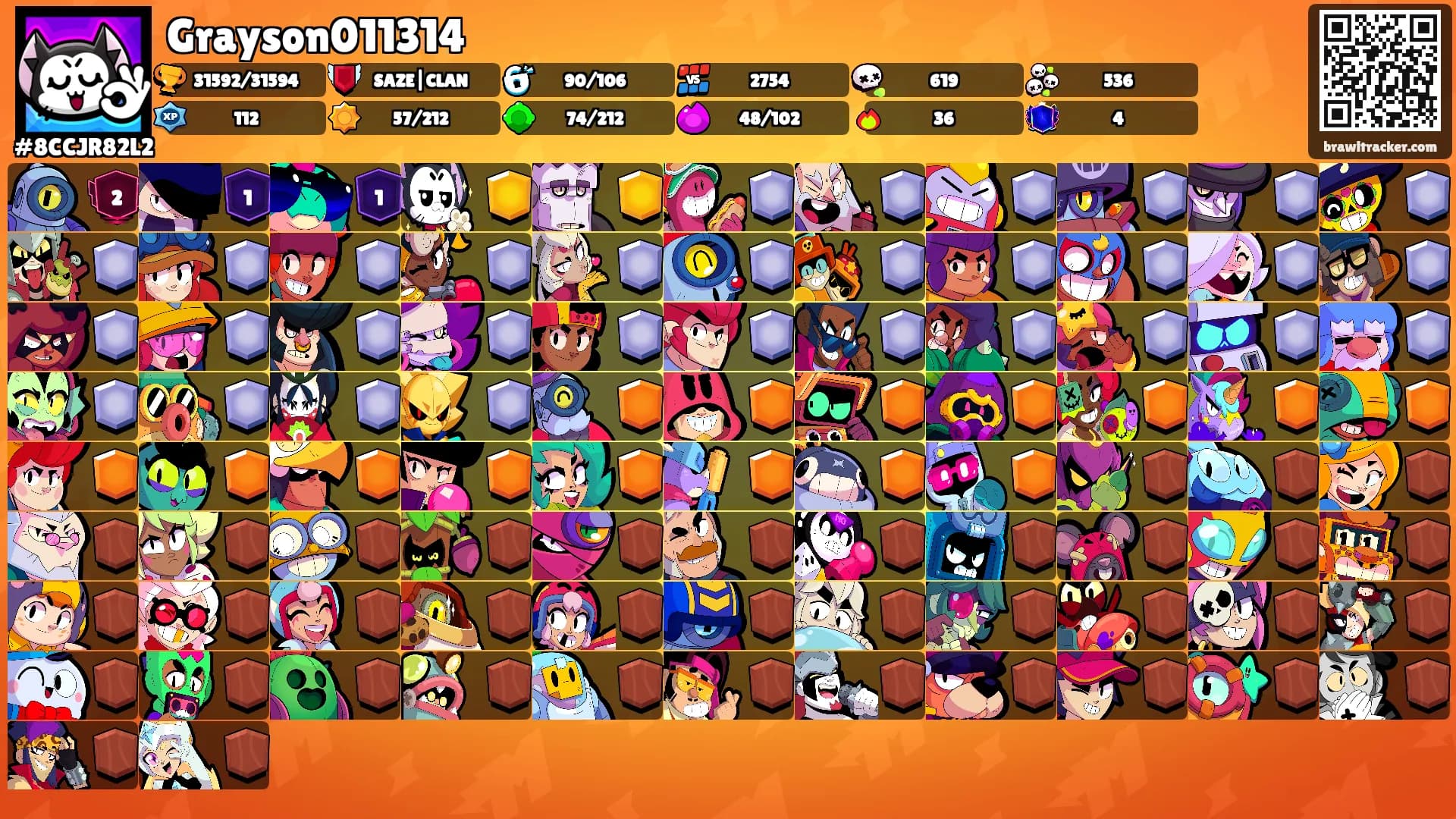 Grayson011314's Ranks