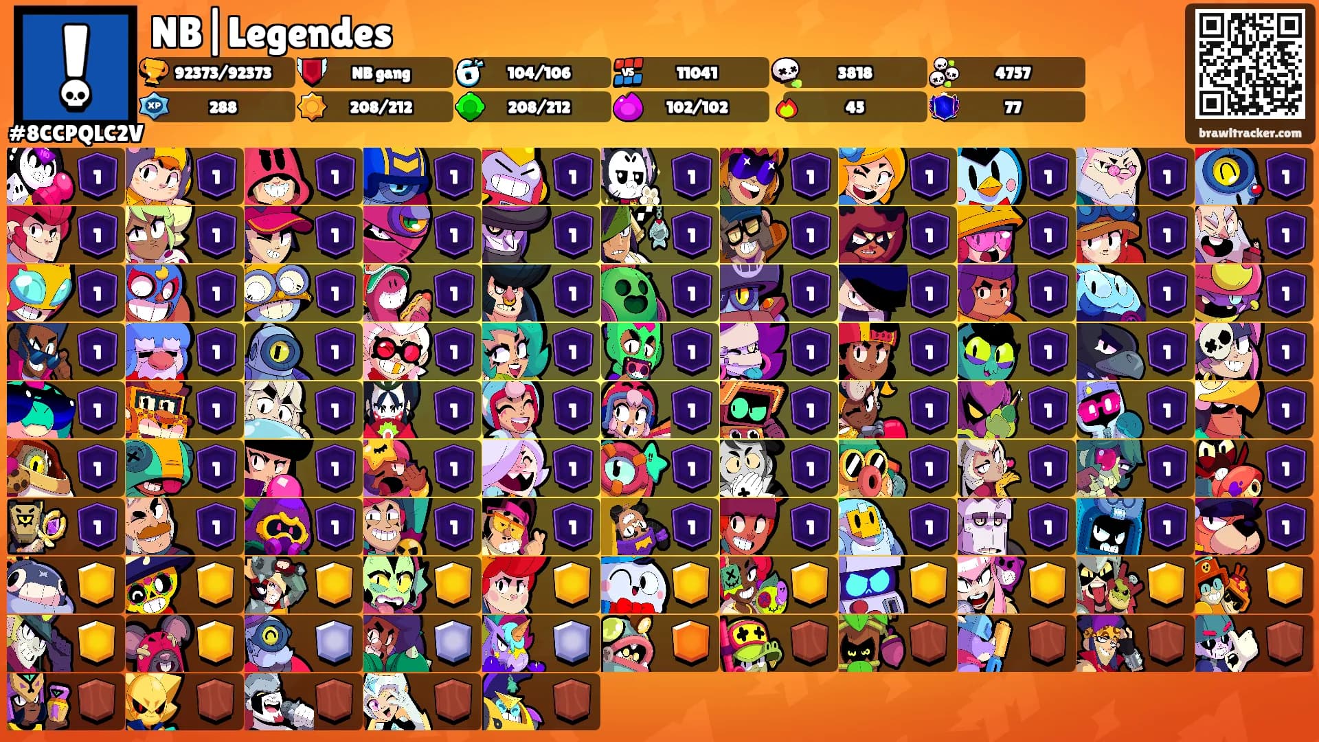 NB|Legendes's Ranks
