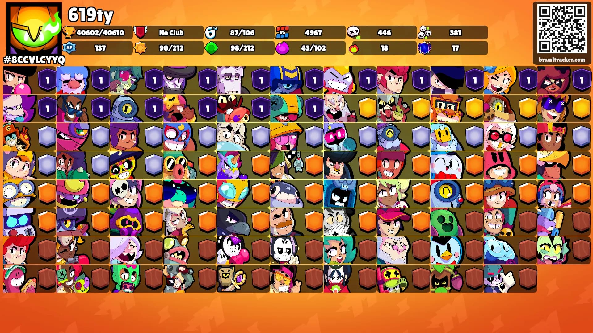 619ty's Ranks