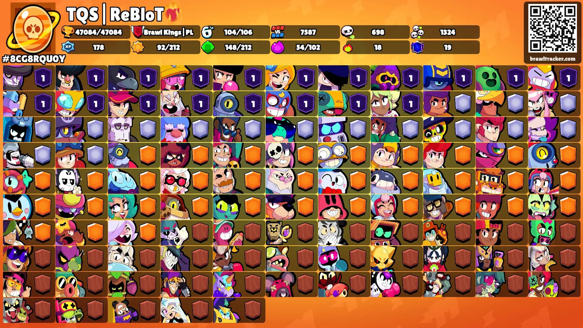 TQS|ReBloT❤️‍🔥's Ranks