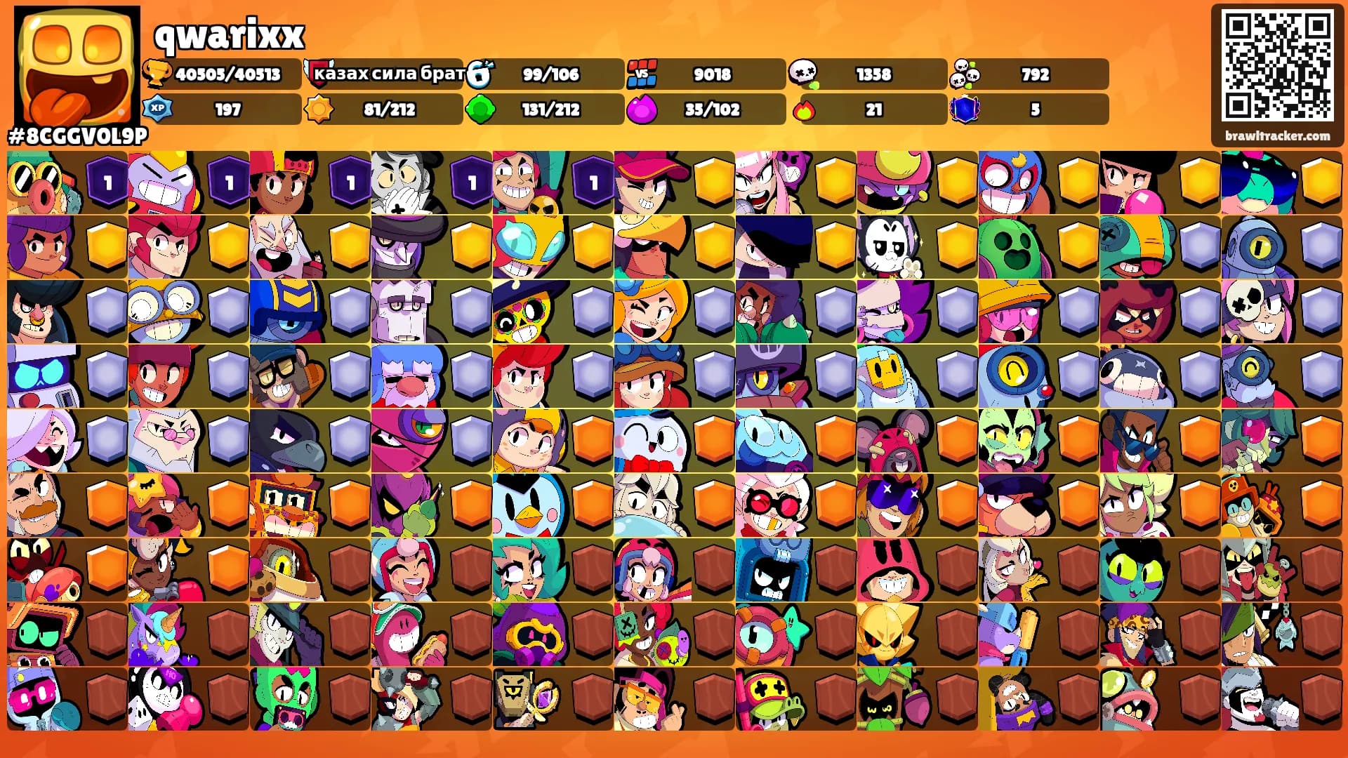 qwarixx's Ranks