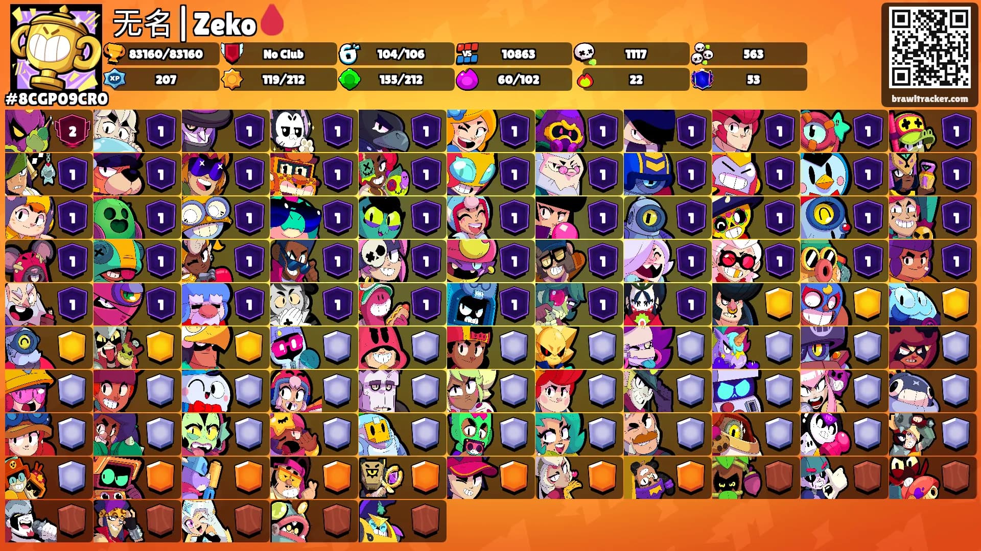 无名|Zeko🩸's Ranks