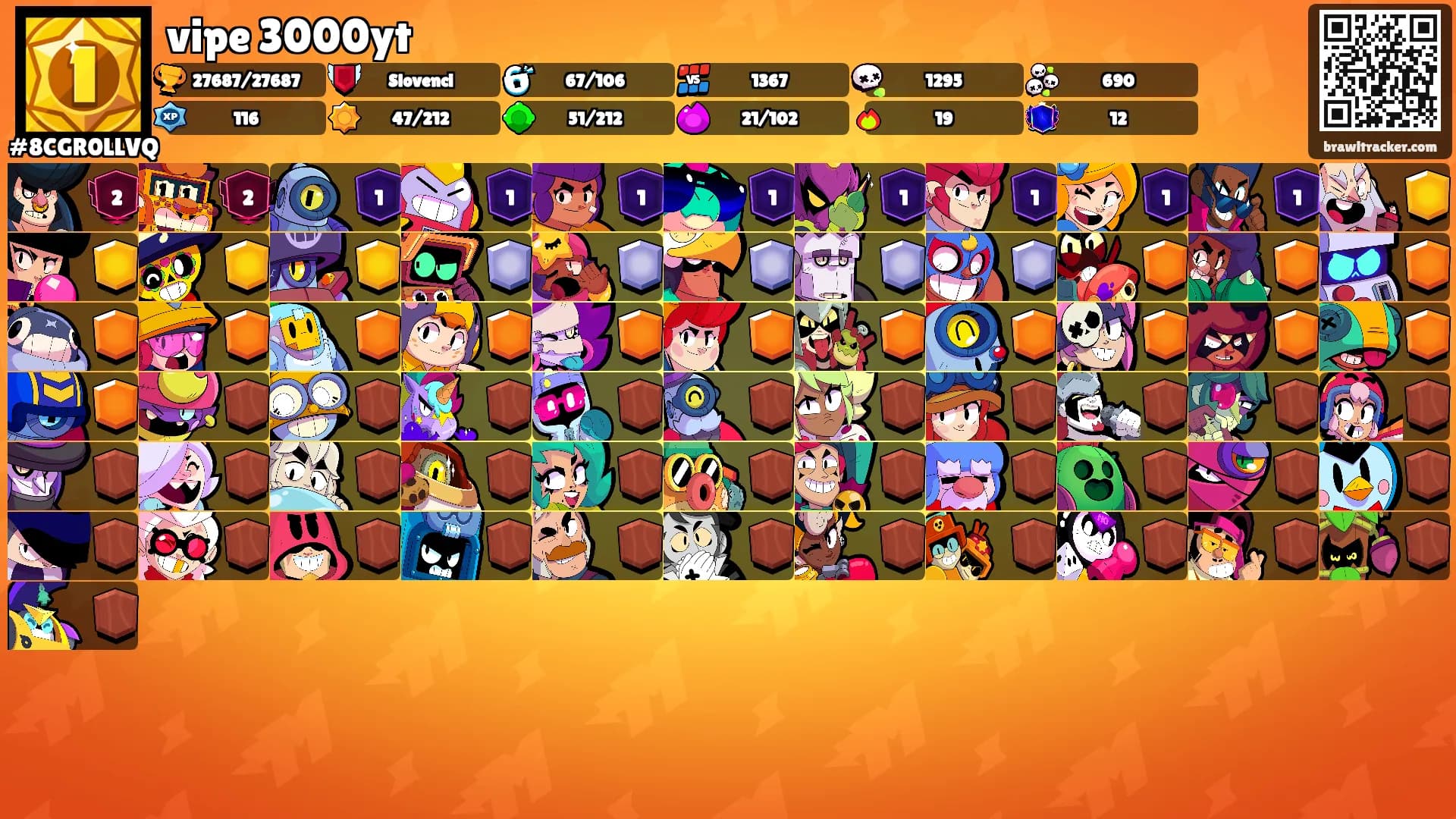 vipe 3000yt's Ranks