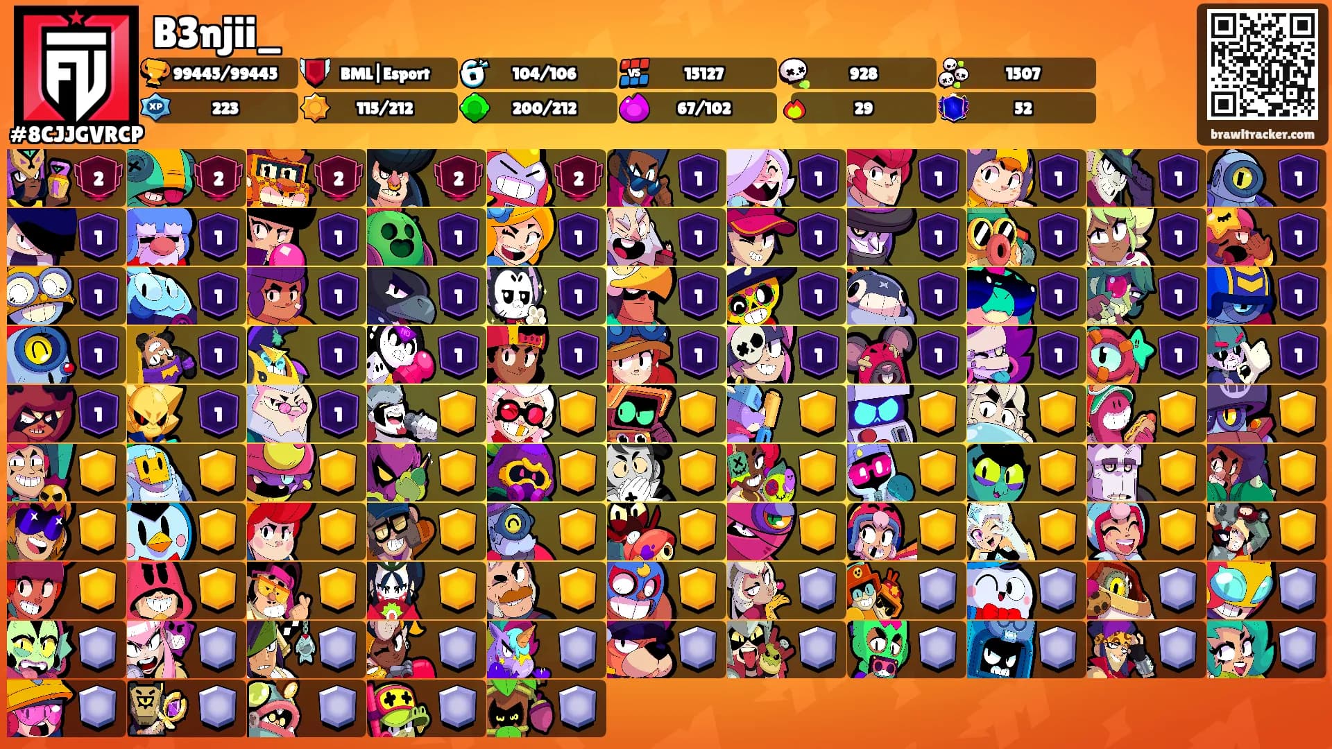 B3njii_'s Ranks