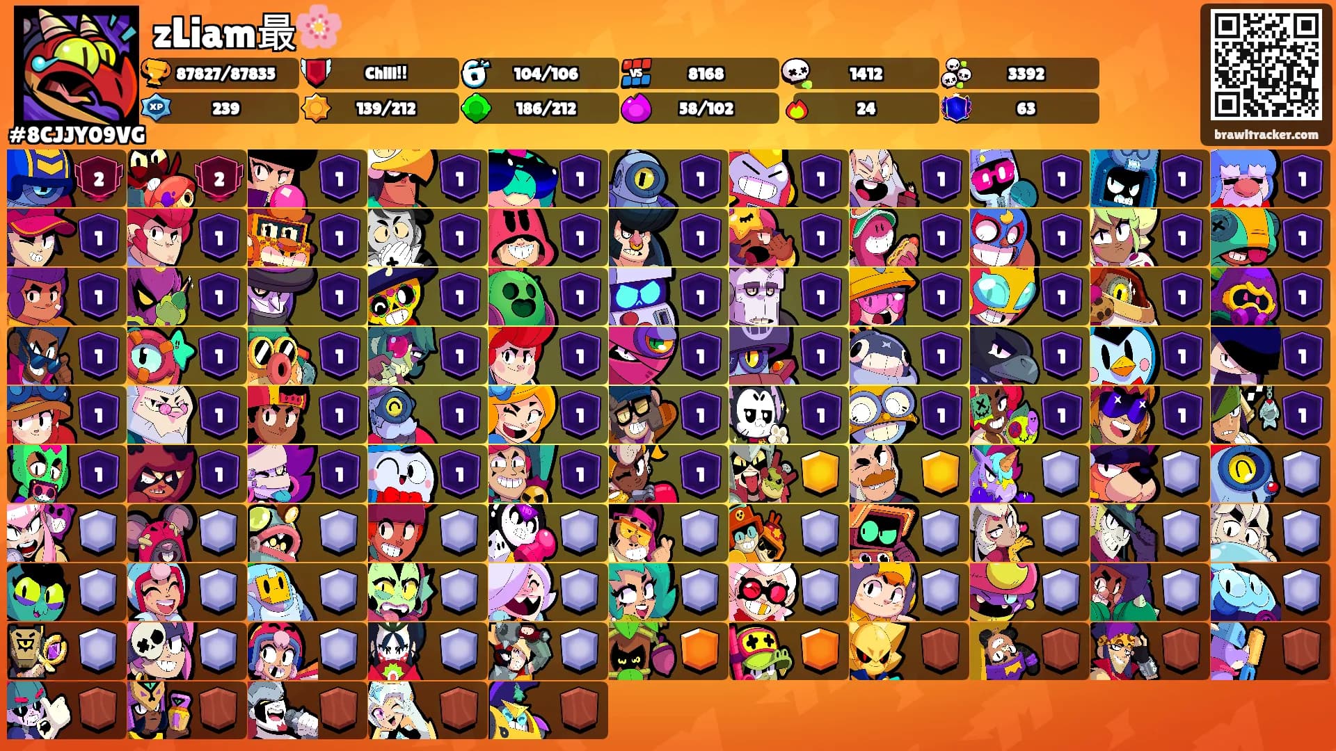 zLiam最🌸's Ranks