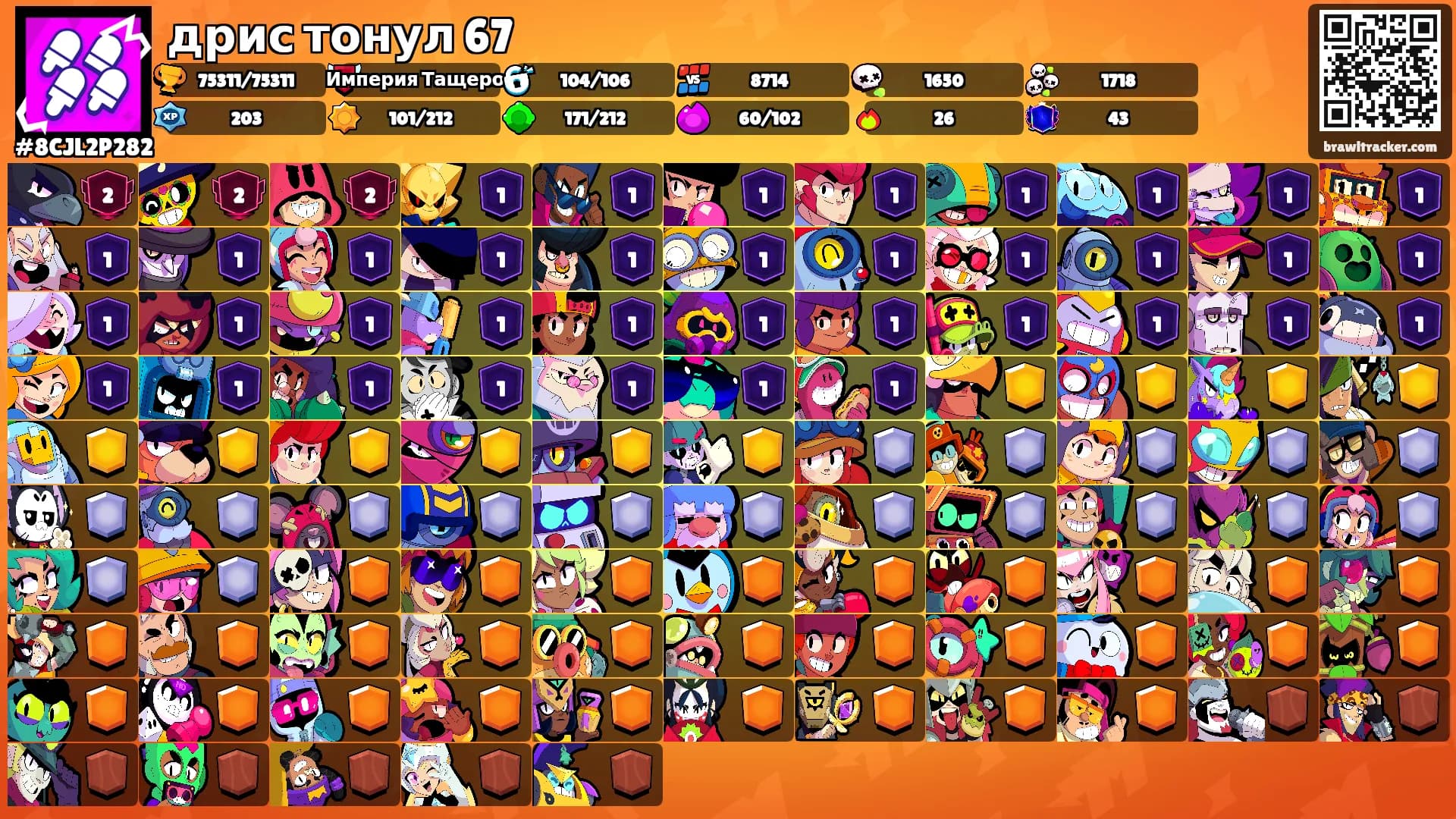 дрис тонул 67's Ranks