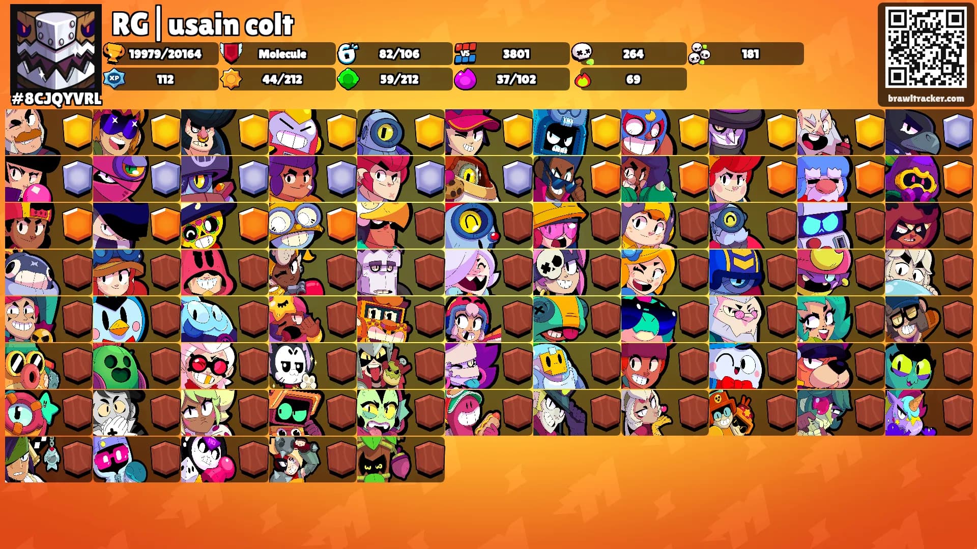 RG|usain colt's Ranks