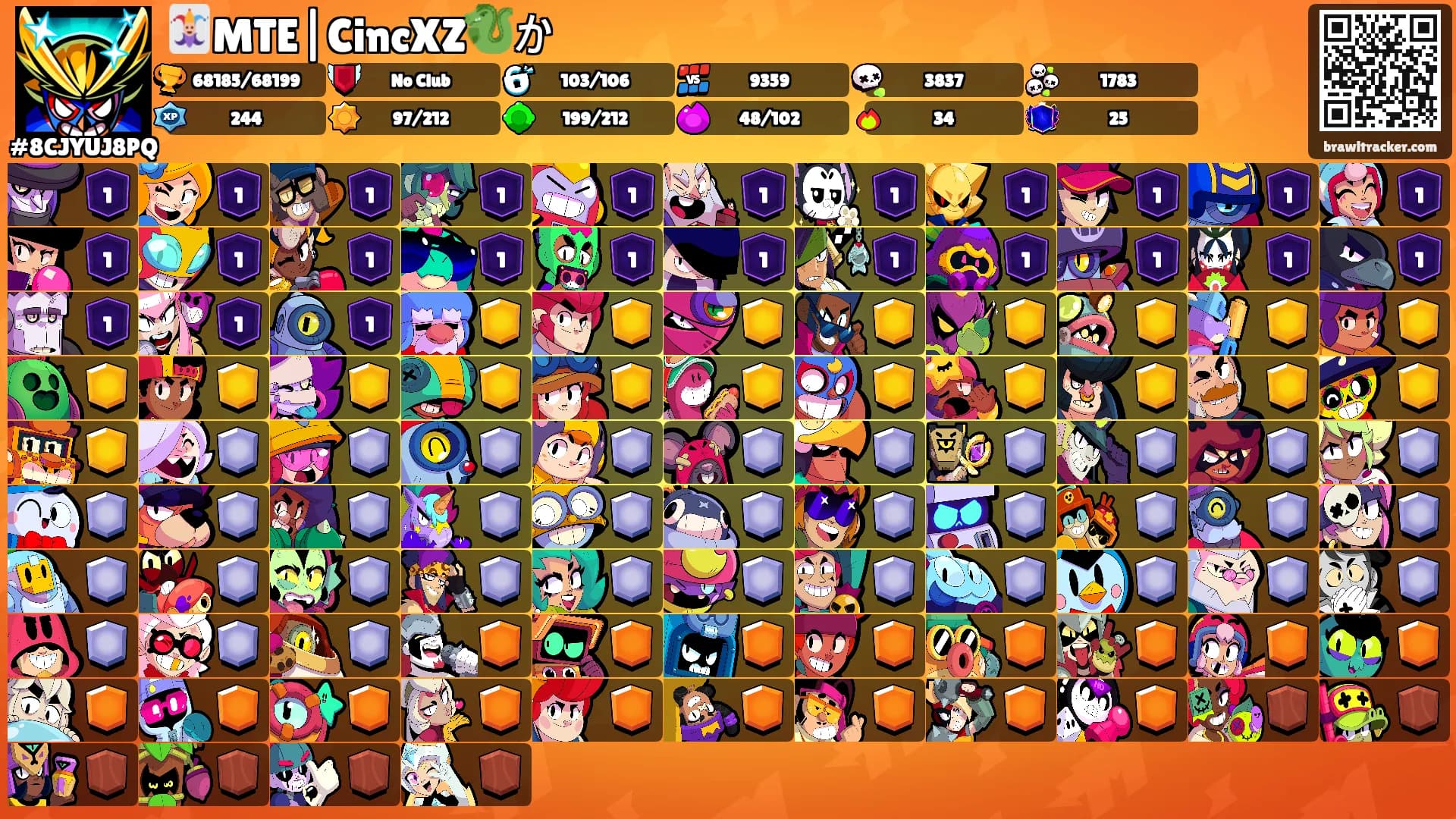 🃏MTE|CincXZ🐉か's Ranks