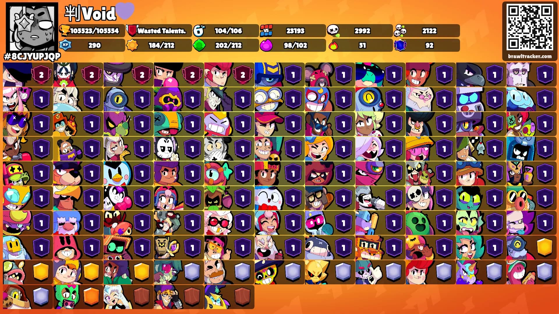 判Void💜's Ranks