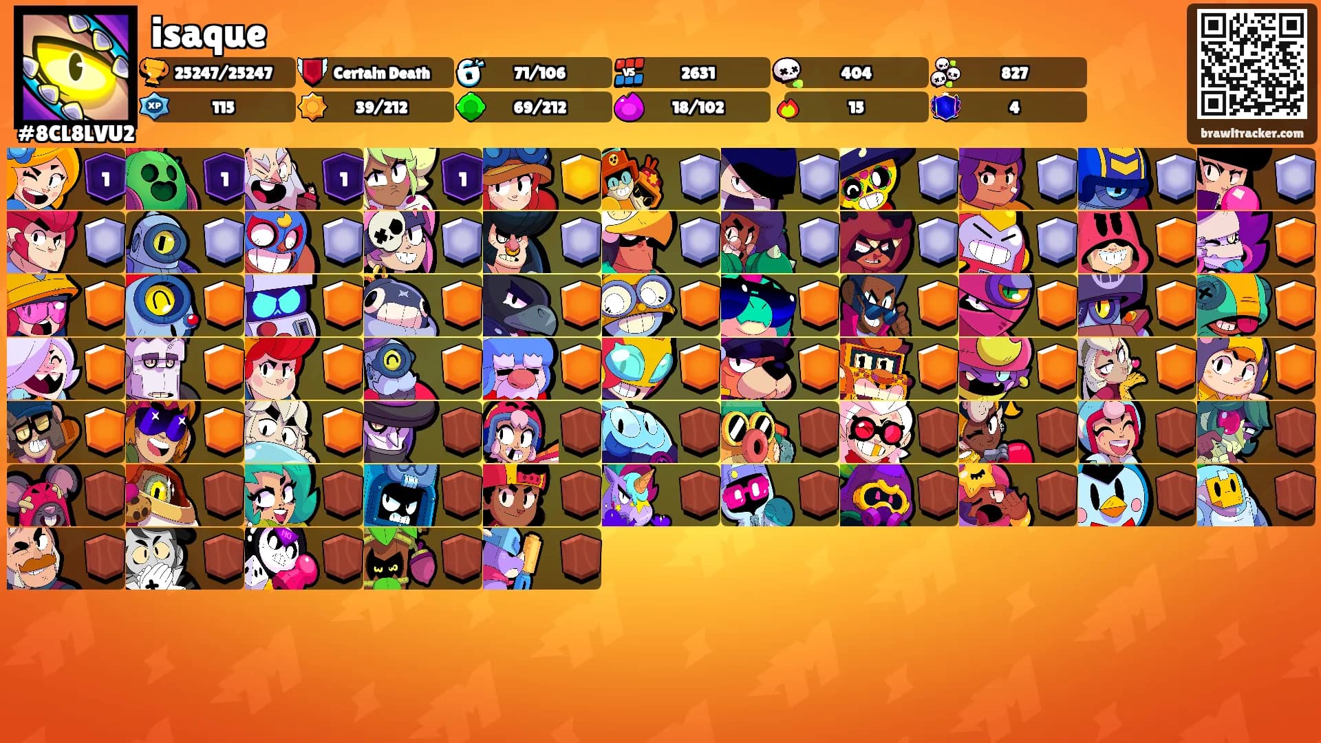 isaque's Ranks