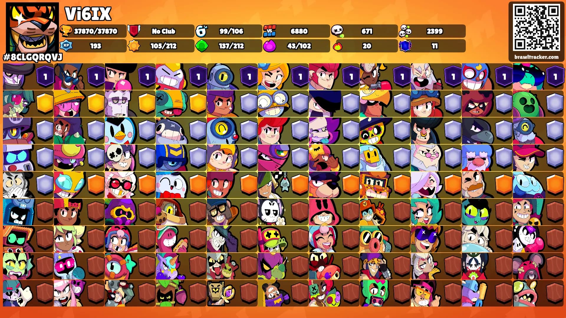 Vi6IX's Ranks