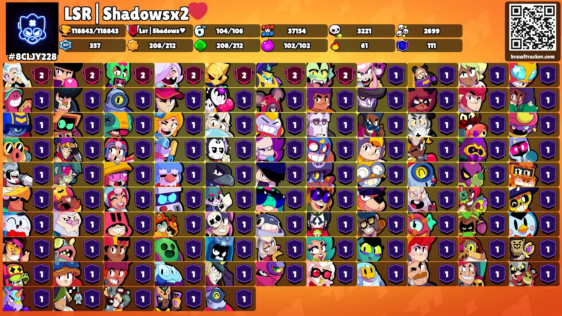 LSR|Shadowsx2❤️'s Ranks