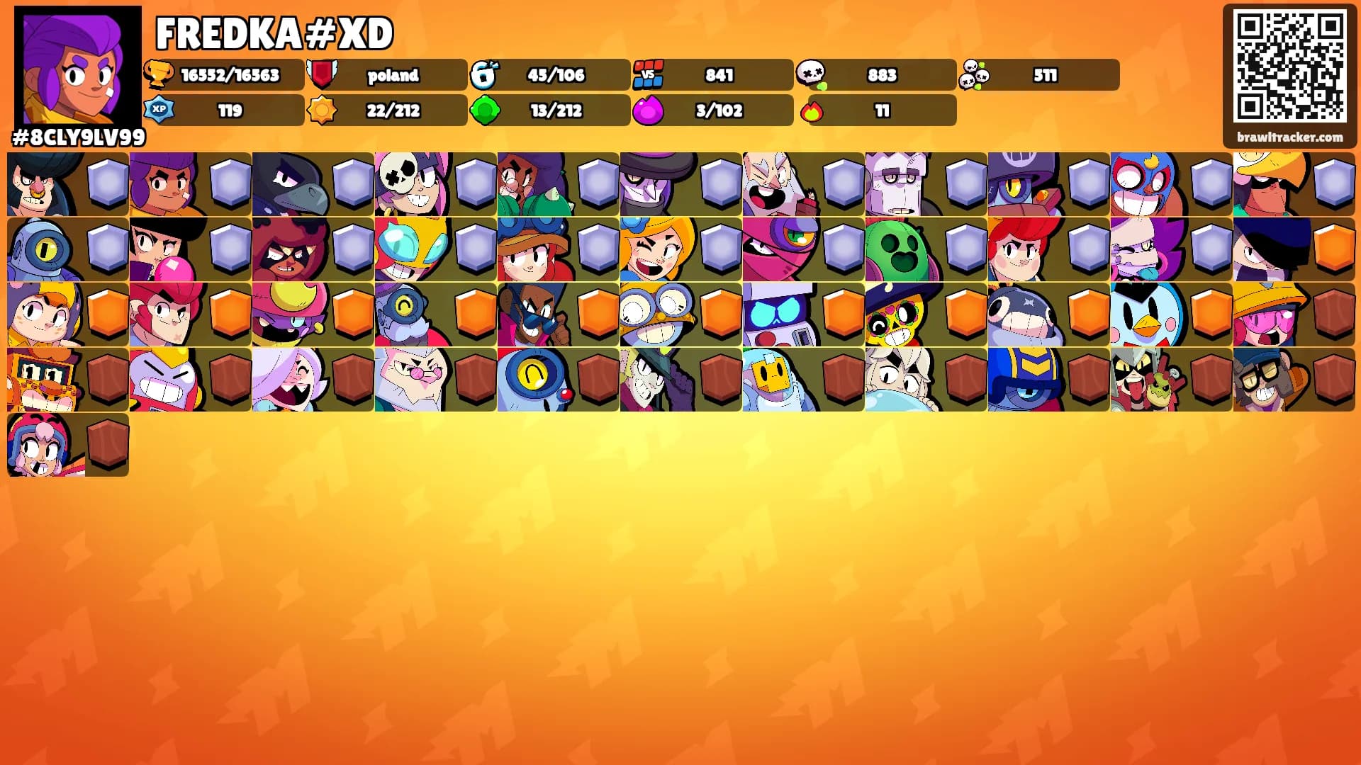 FREDKA#XD's Ranks