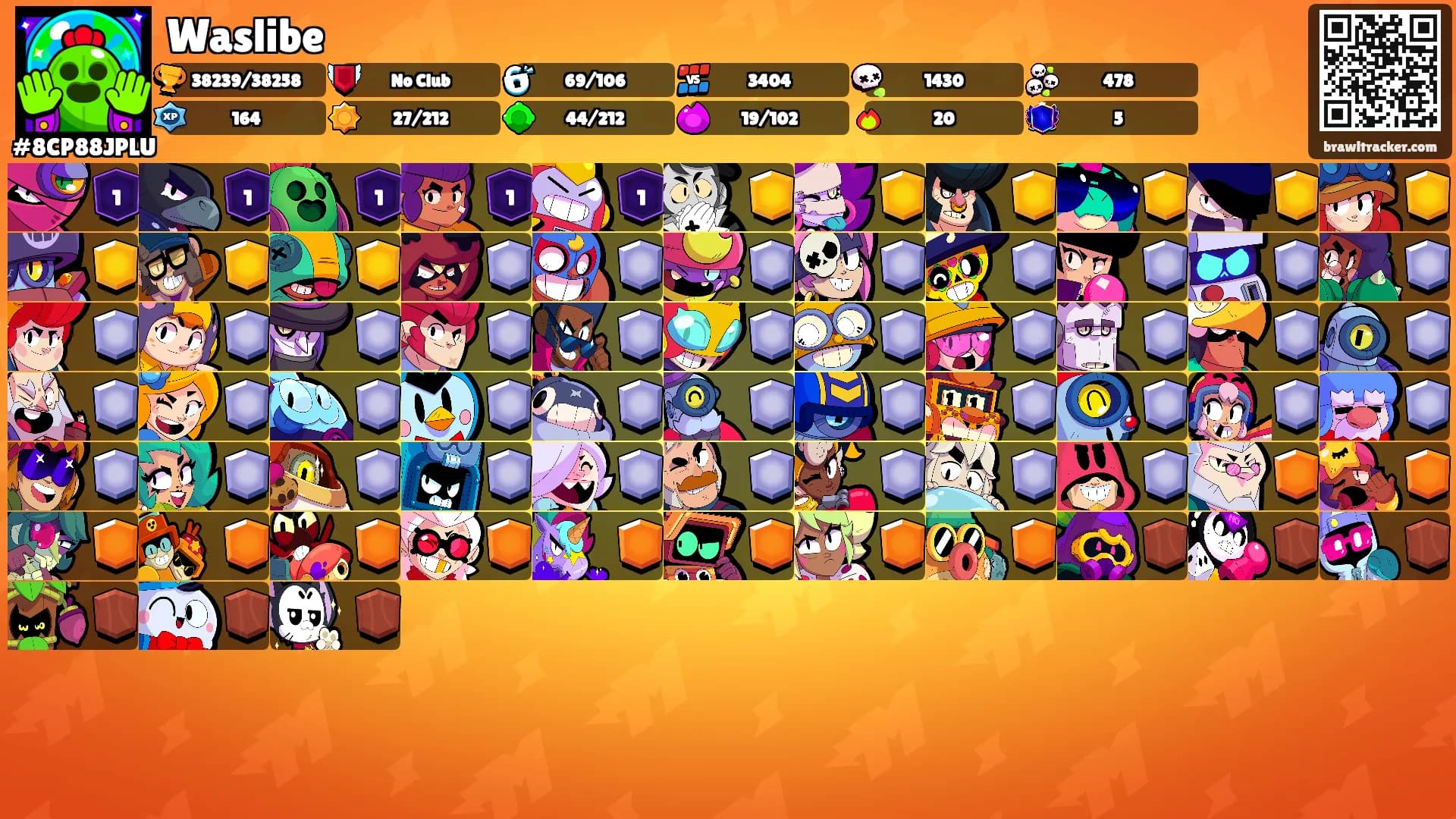 Waslibe's Ranks
