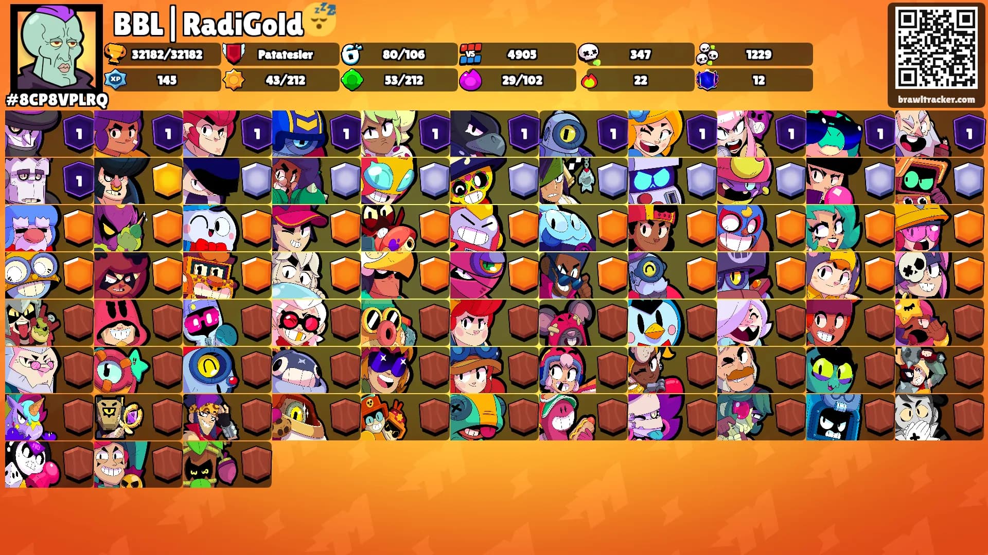 BBL|RadiGold😴's Ranks