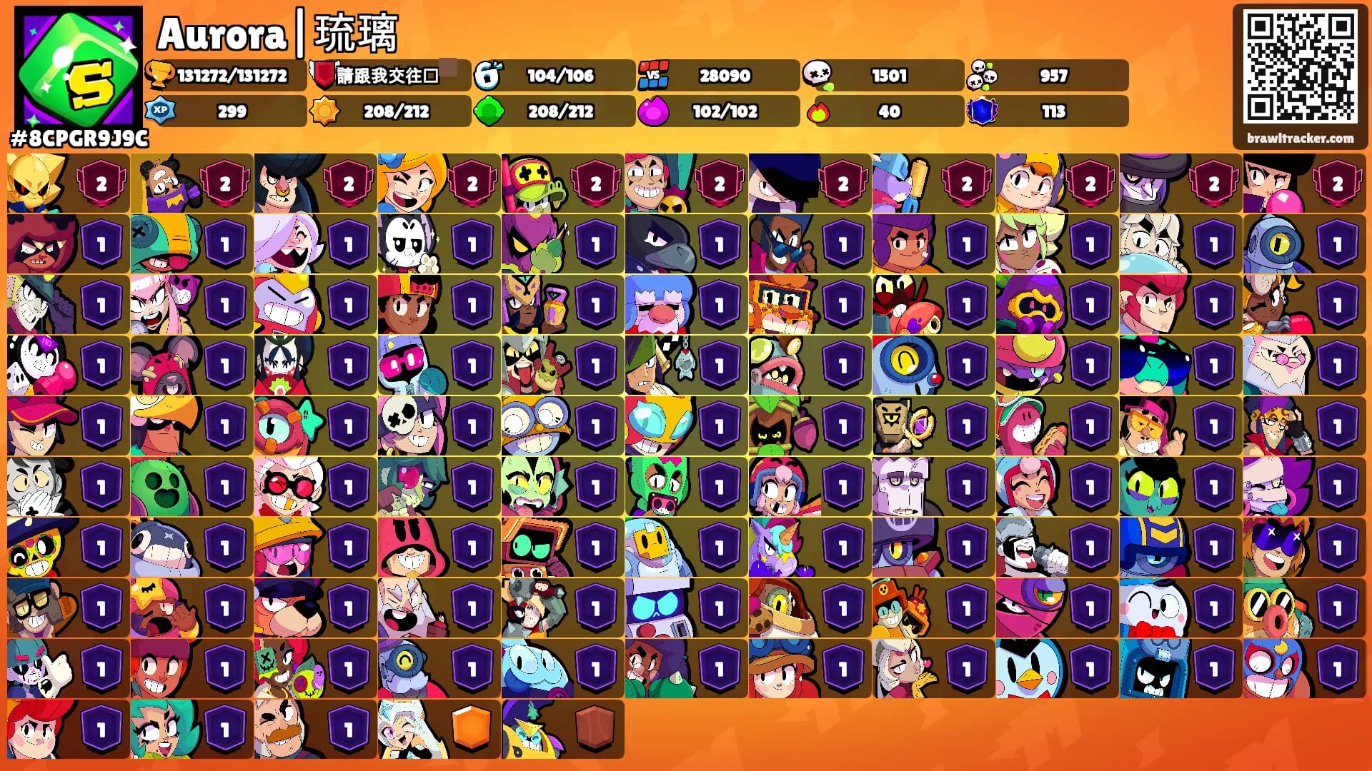 Aurora|琉璃's Ranks