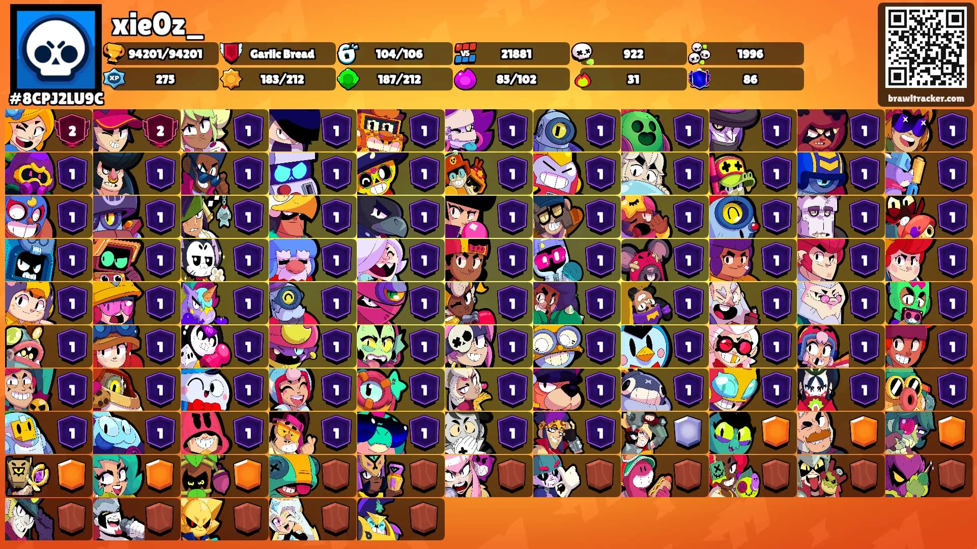 xie0z_'s Ranks