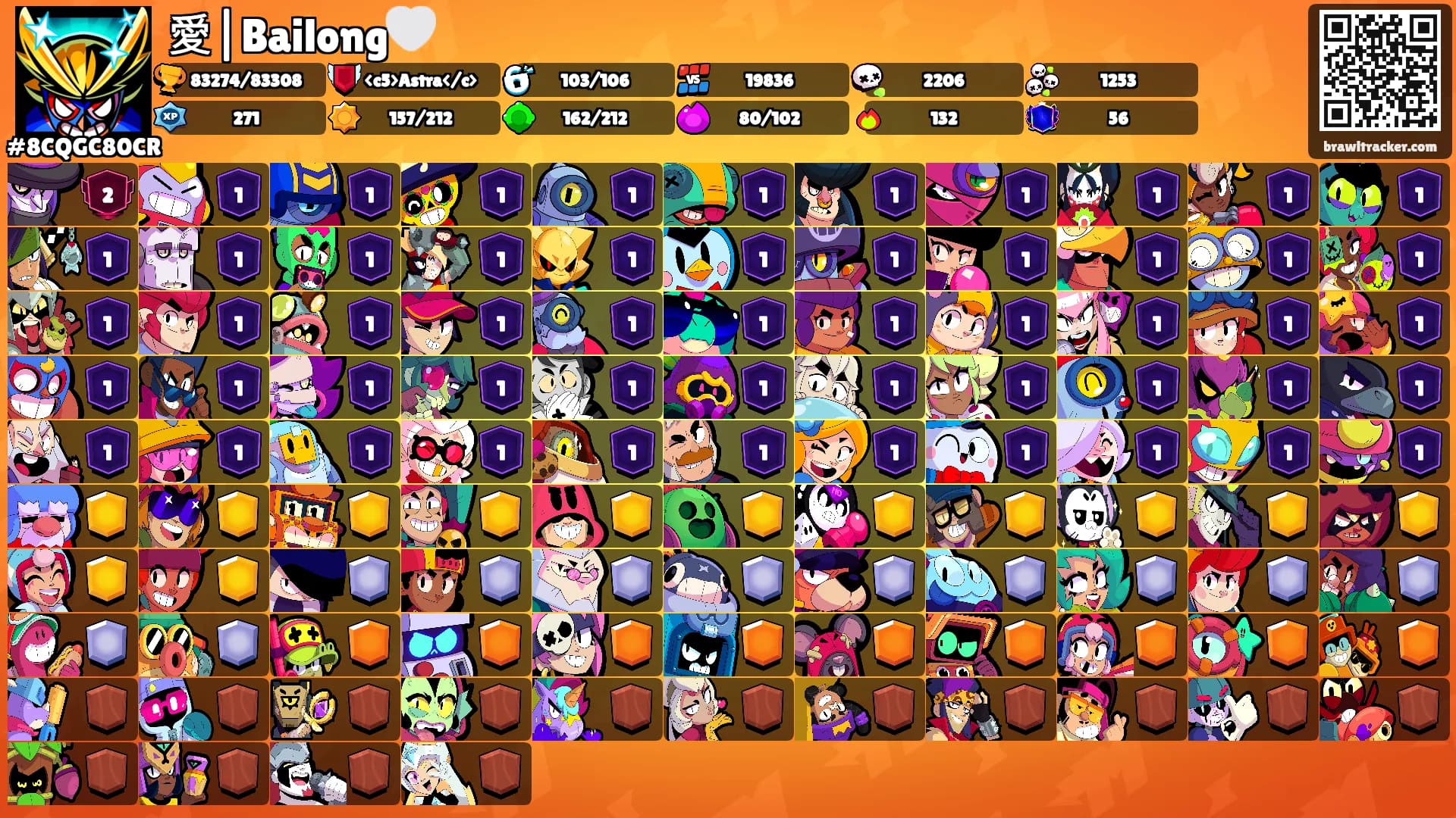 愛|Bailong🤍's Ranks