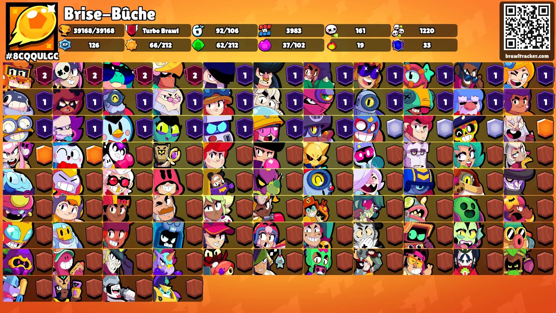 Brise-Bûche's Ranks